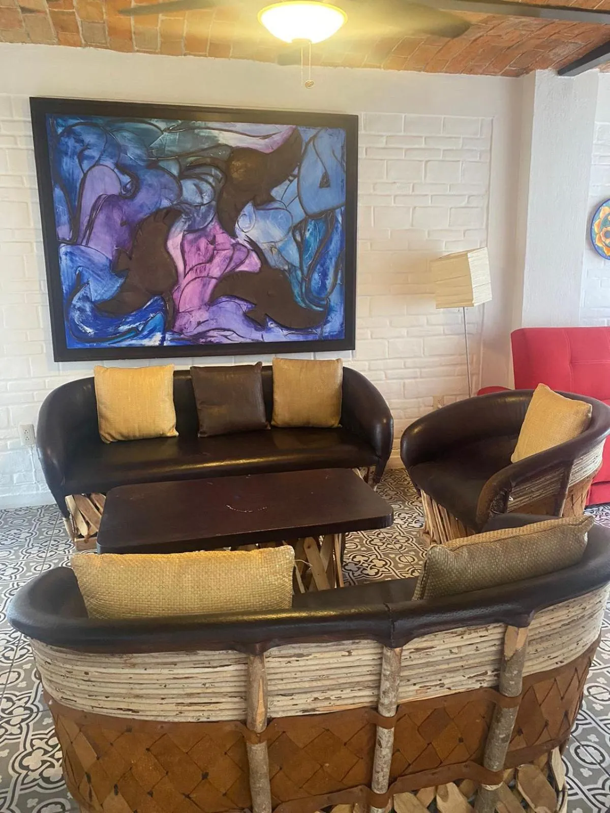 Seating area in Hotel Villas Ajijic, Ajijic Chapala Jalisco