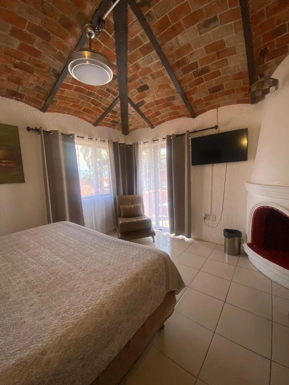 Bedroom, Bed in Hotel Villas Ajijic, Ajijic Chapala Jalisco