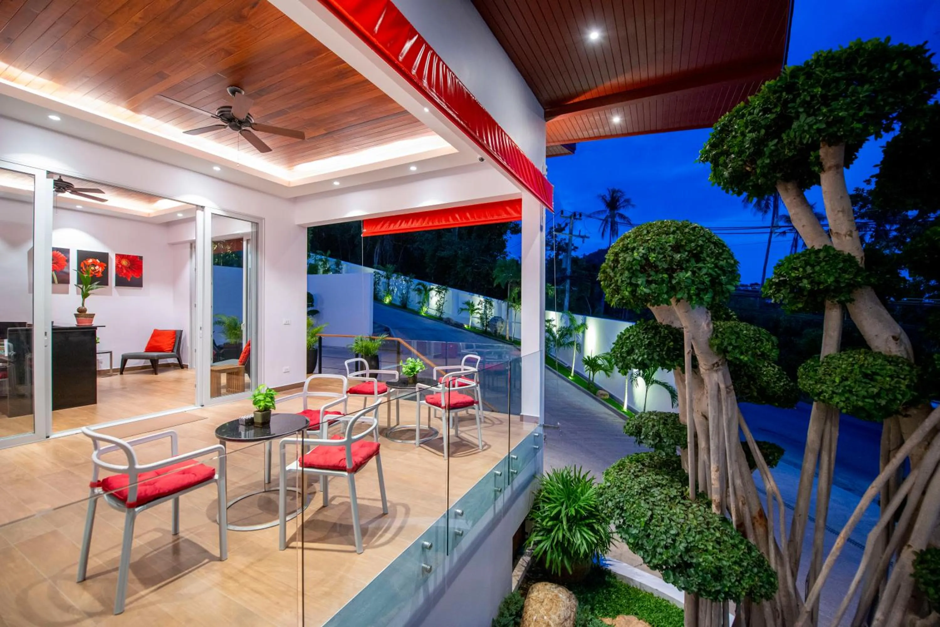 Lobby or reception in Eranda Pool Spa Villa, Chaweng Koh Samui