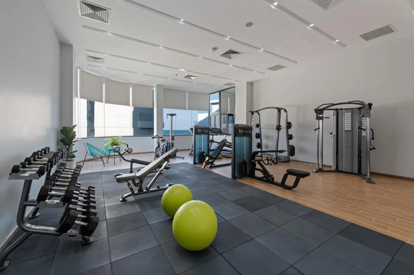 Fitness centre/facilities in Sunset Beach Resort and Spa