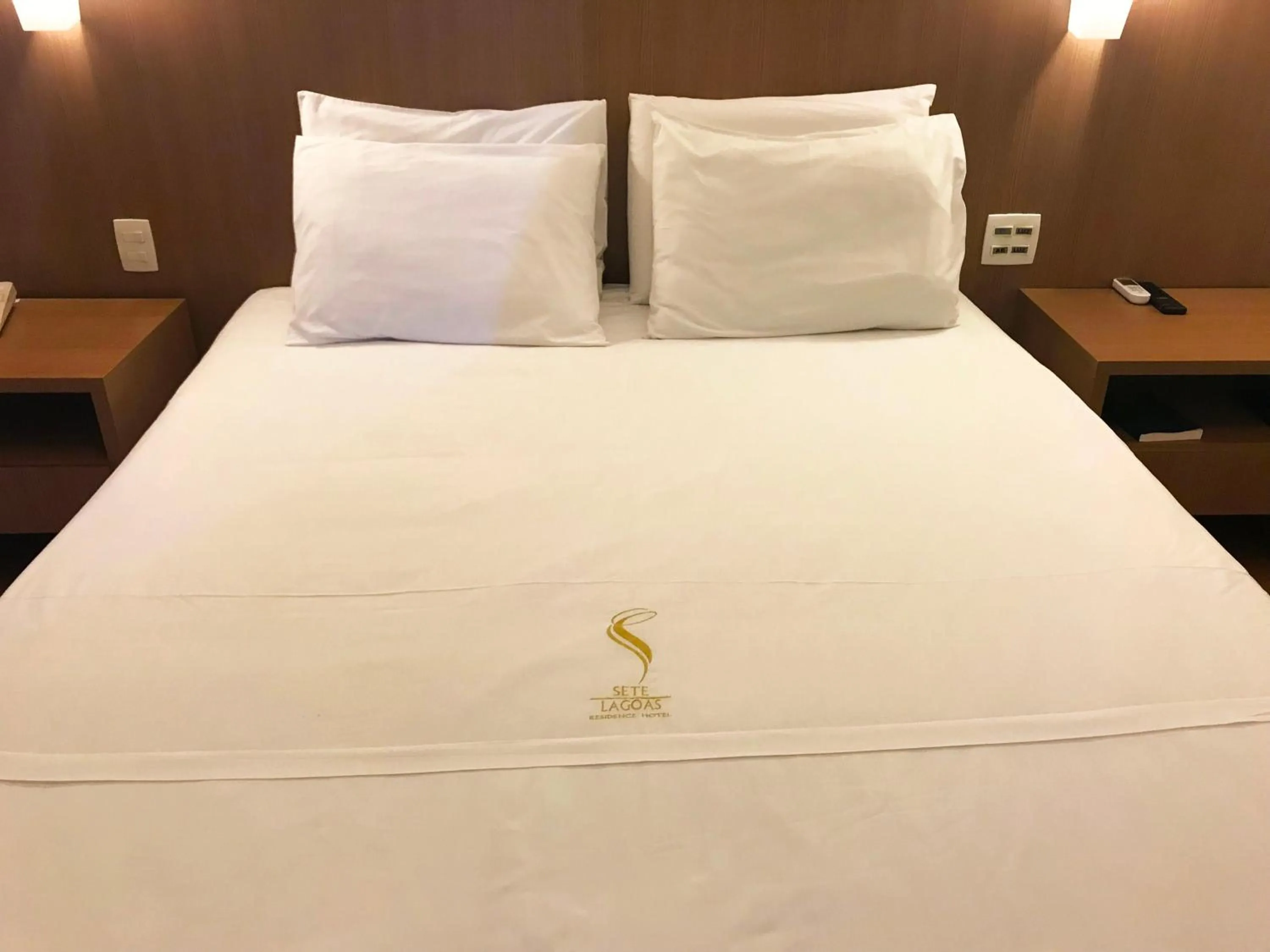 Bed in Sete Lagoas Residence Hotel