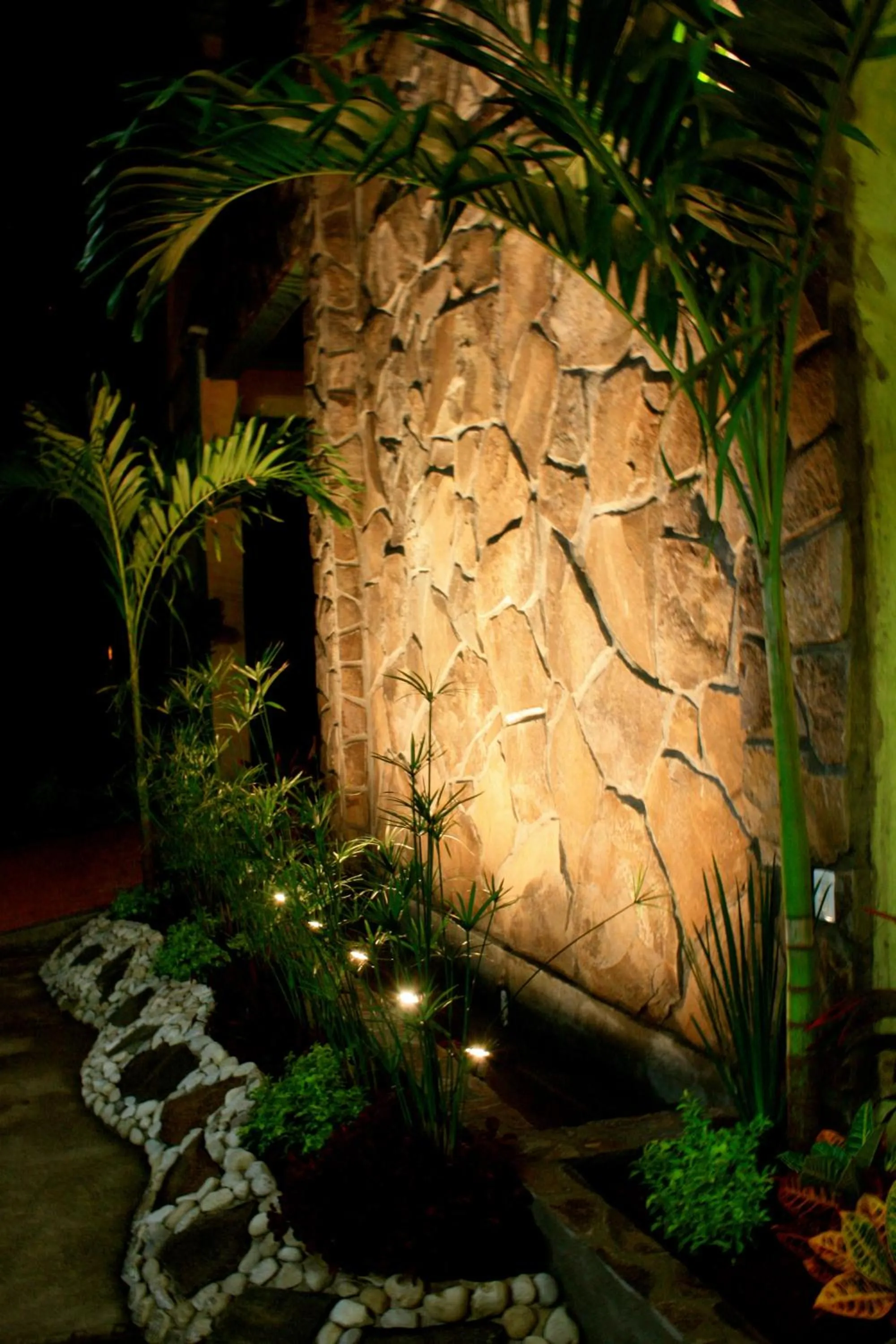 Decorative detail in Hotel Oaxtepec