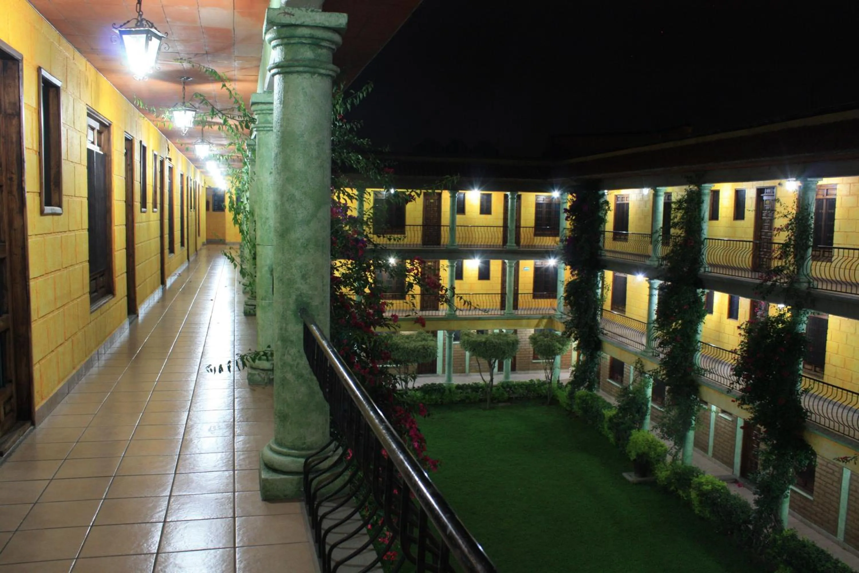 Decorative detail in Hotel Oaxtepec