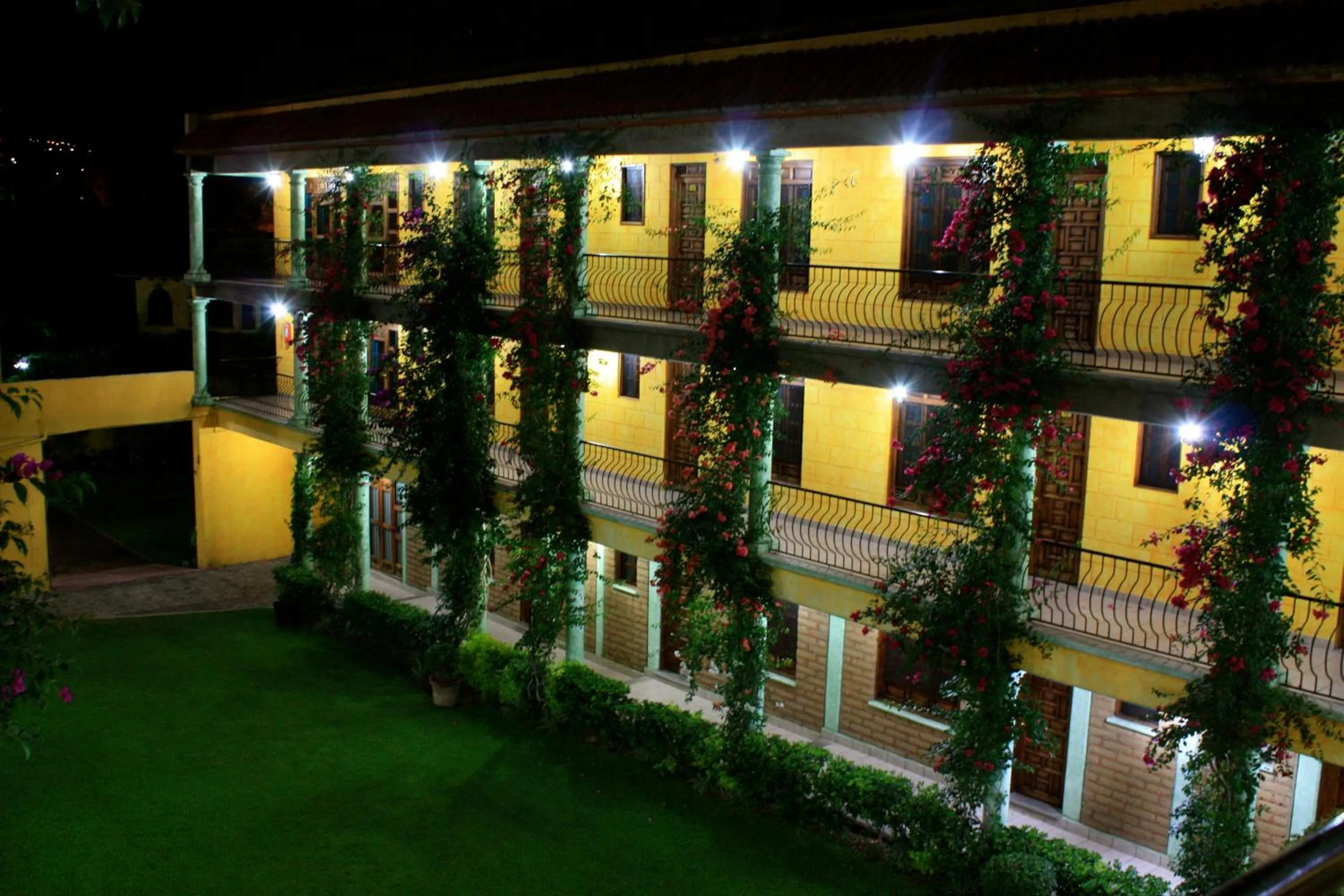 Decorative detail in Hotel Oaxtepec