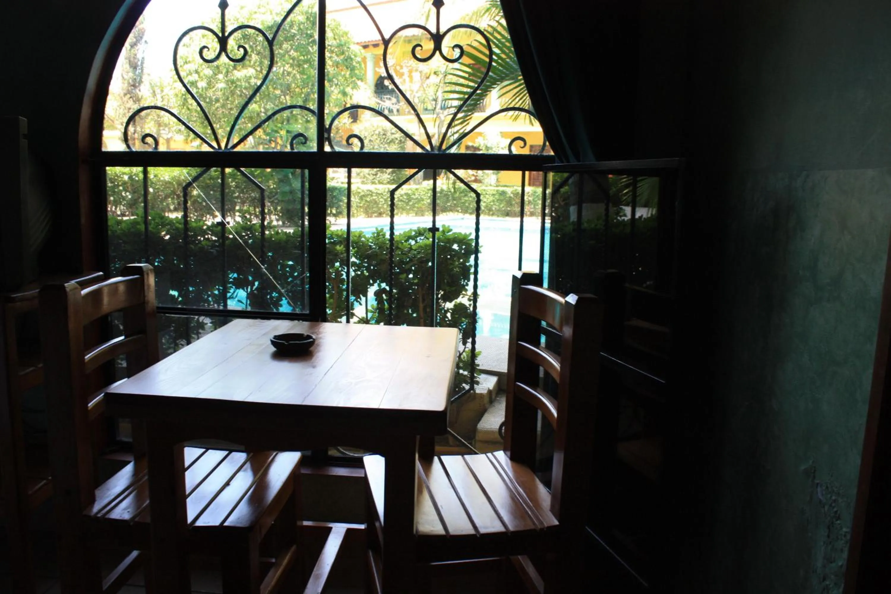 Decorative detail in Hotel Oaxtepec