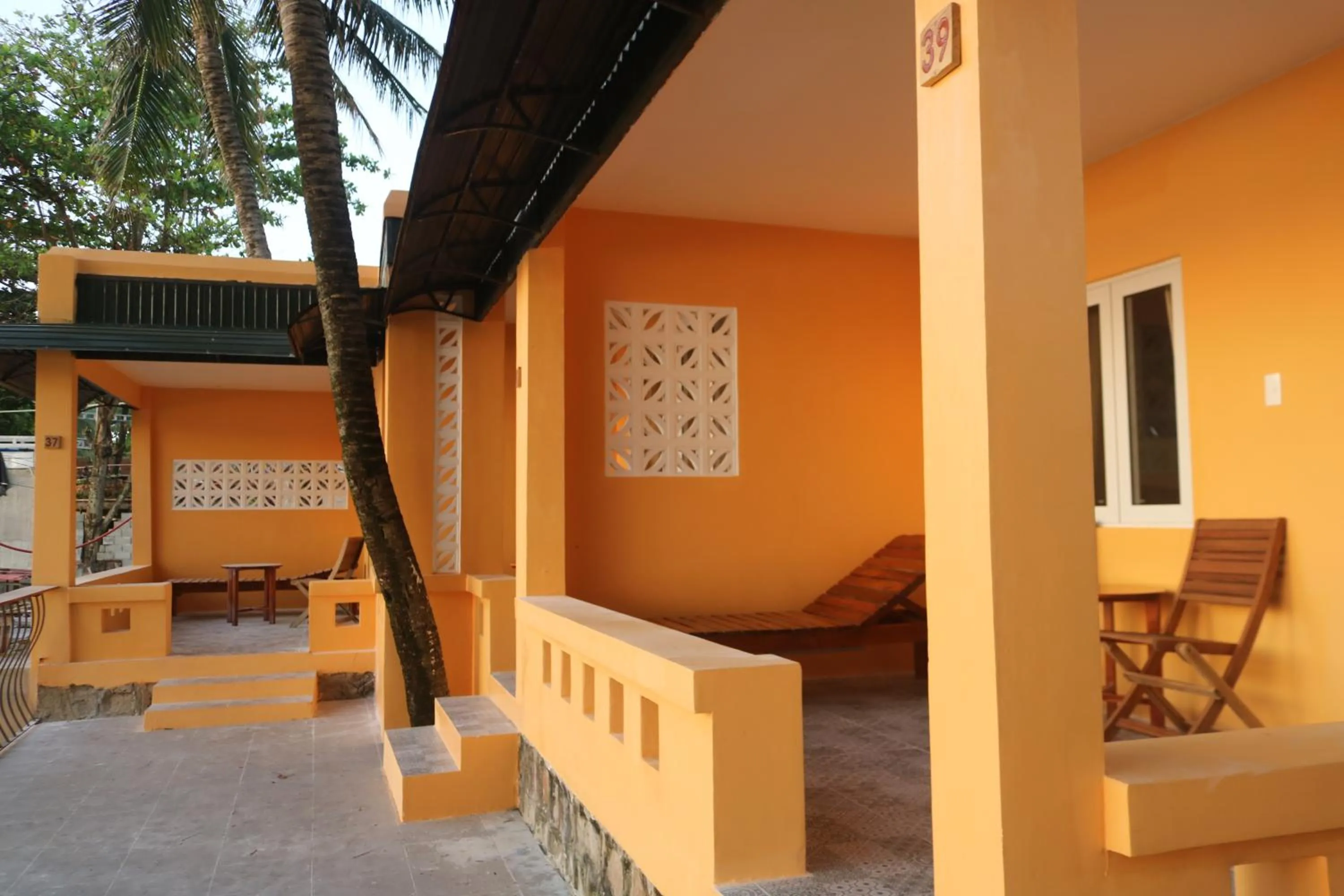 Patio in Vida Loca Sunset Beach Resort