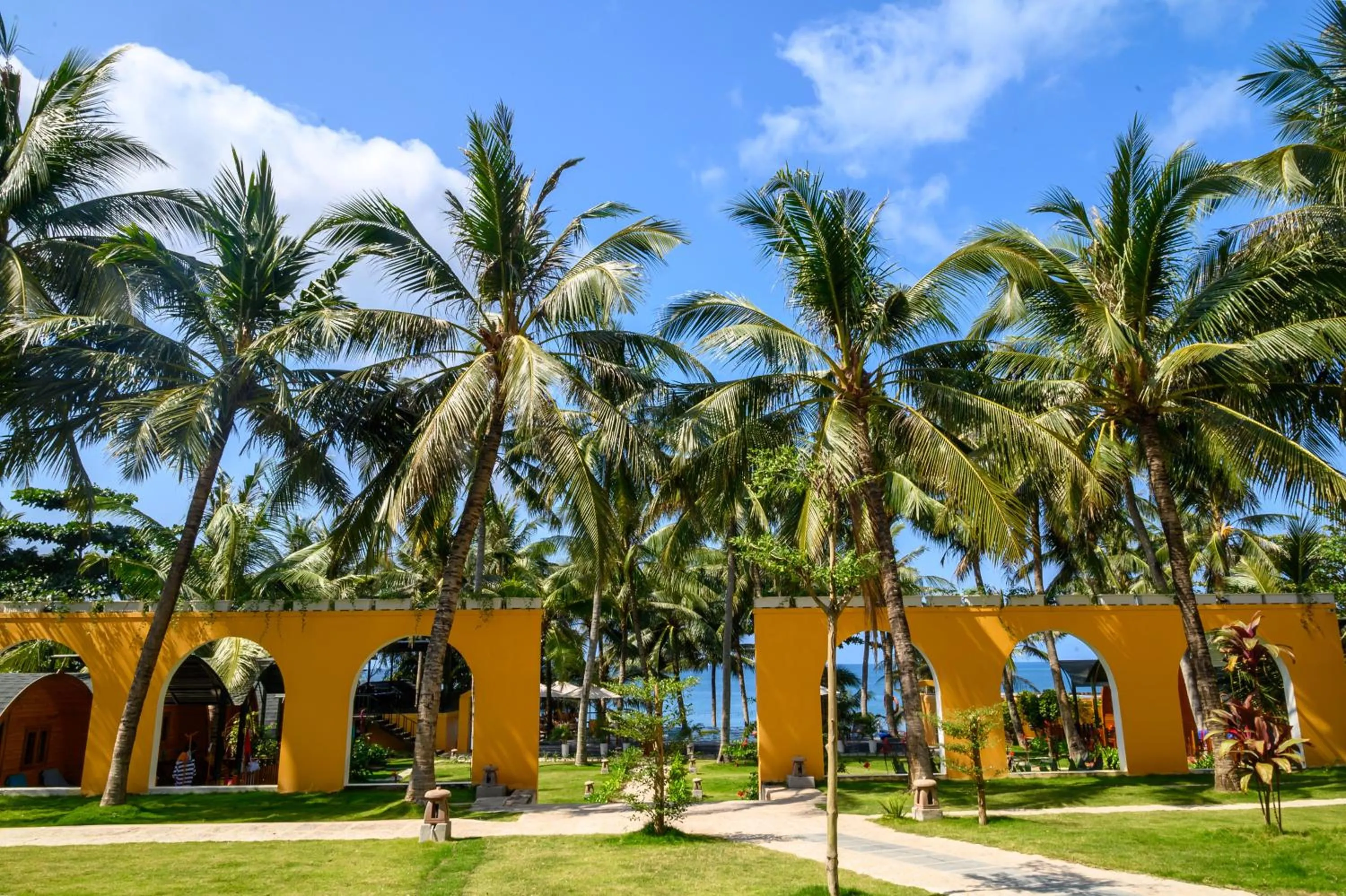 Natural landscape in Vida Loca Sunset Beach Resort