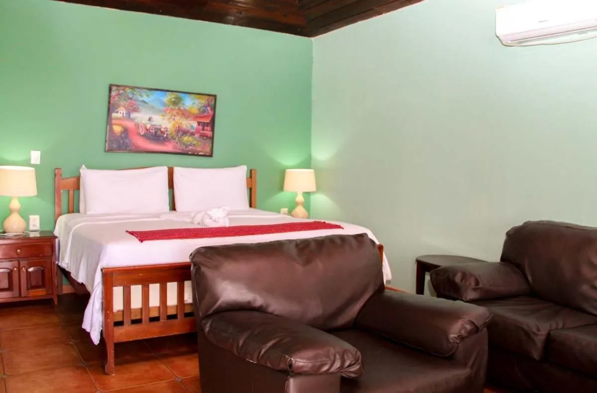 Bed in Hotel Casa Canada