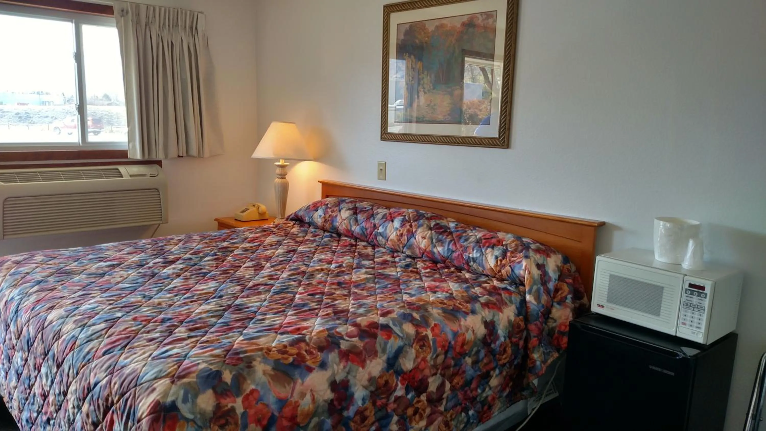 Bed in A Wyoming Inn