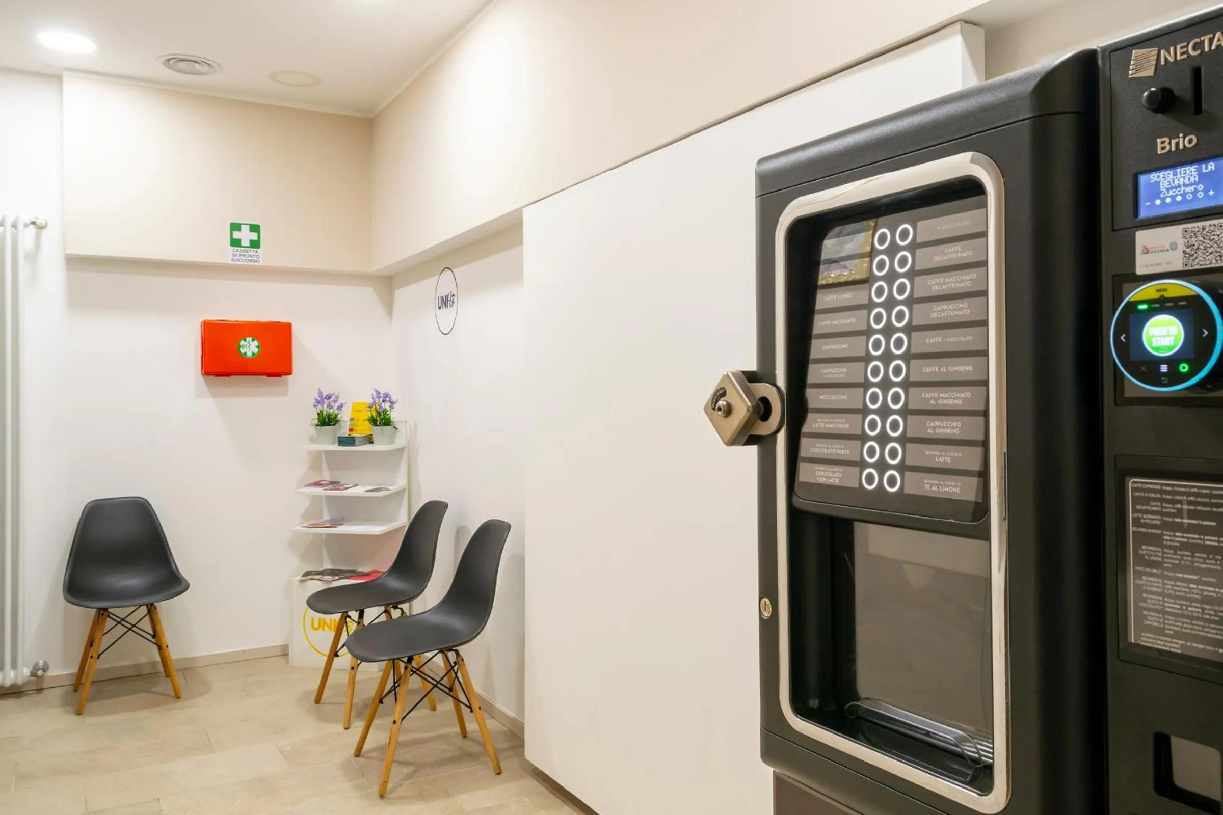 Dining area in UniHo Hostel