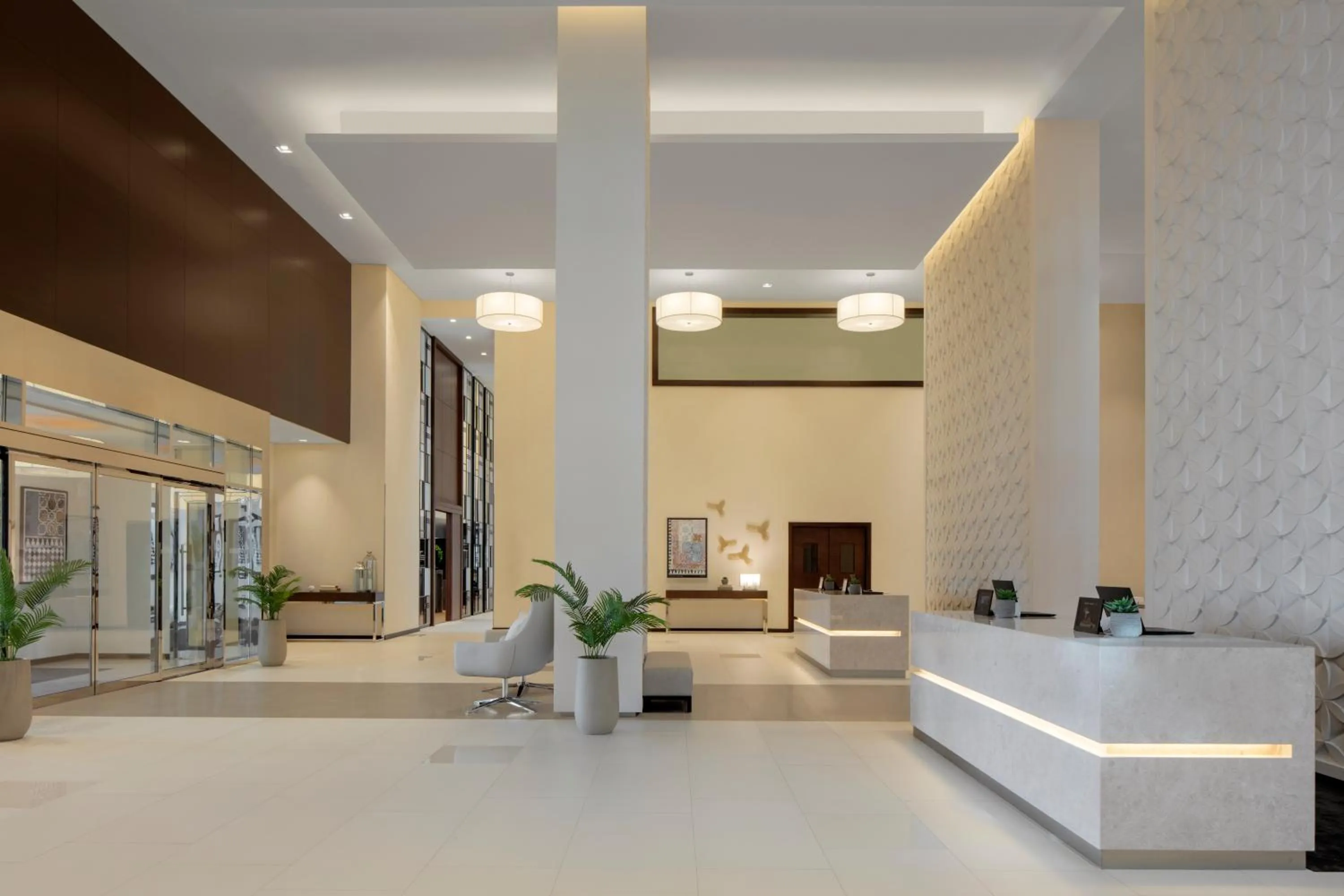 Lobby or reception in Hyatt Place Dubai Jumeirah