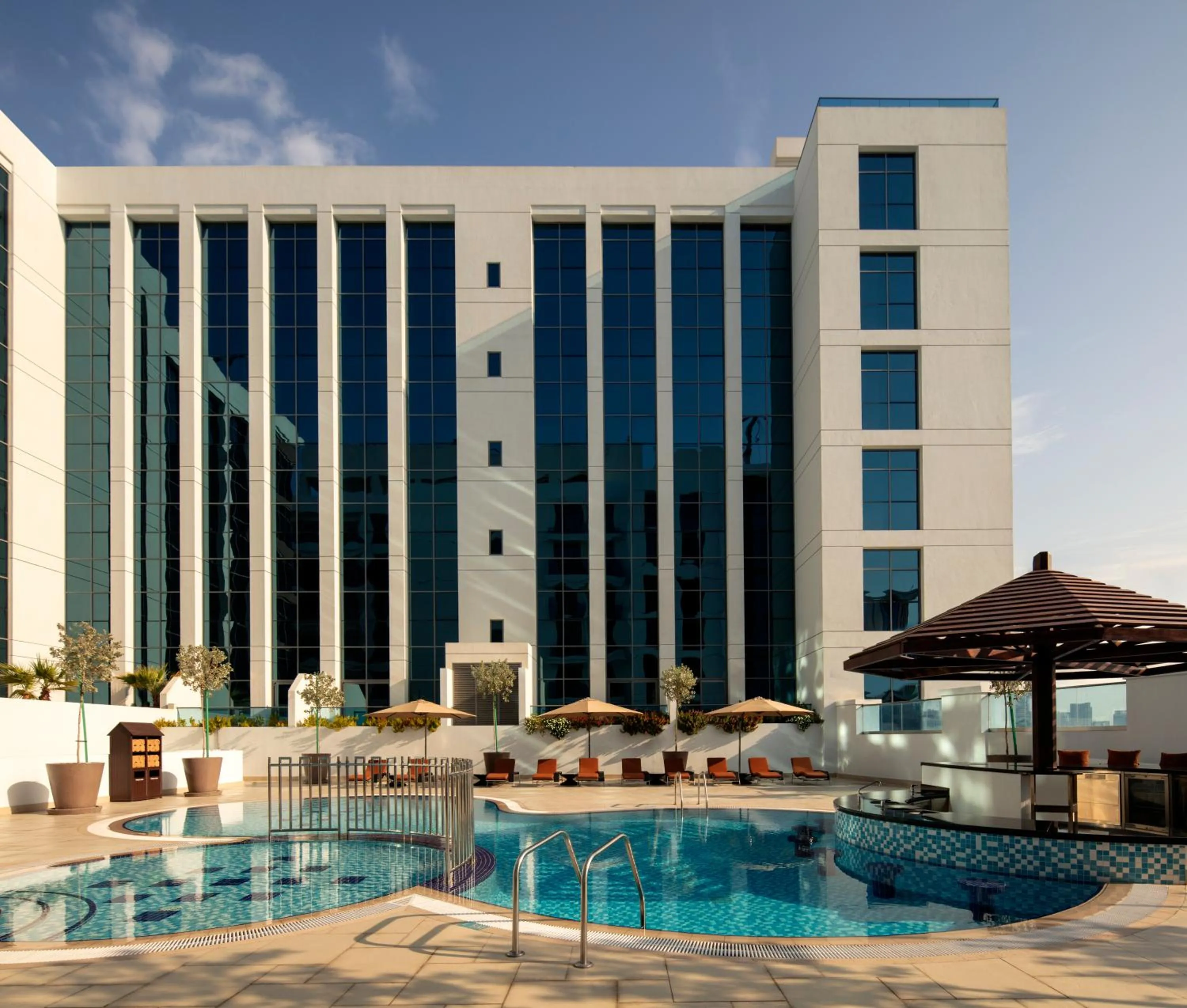 Swimming pool in Hyatt Place Dubai Jumeirah