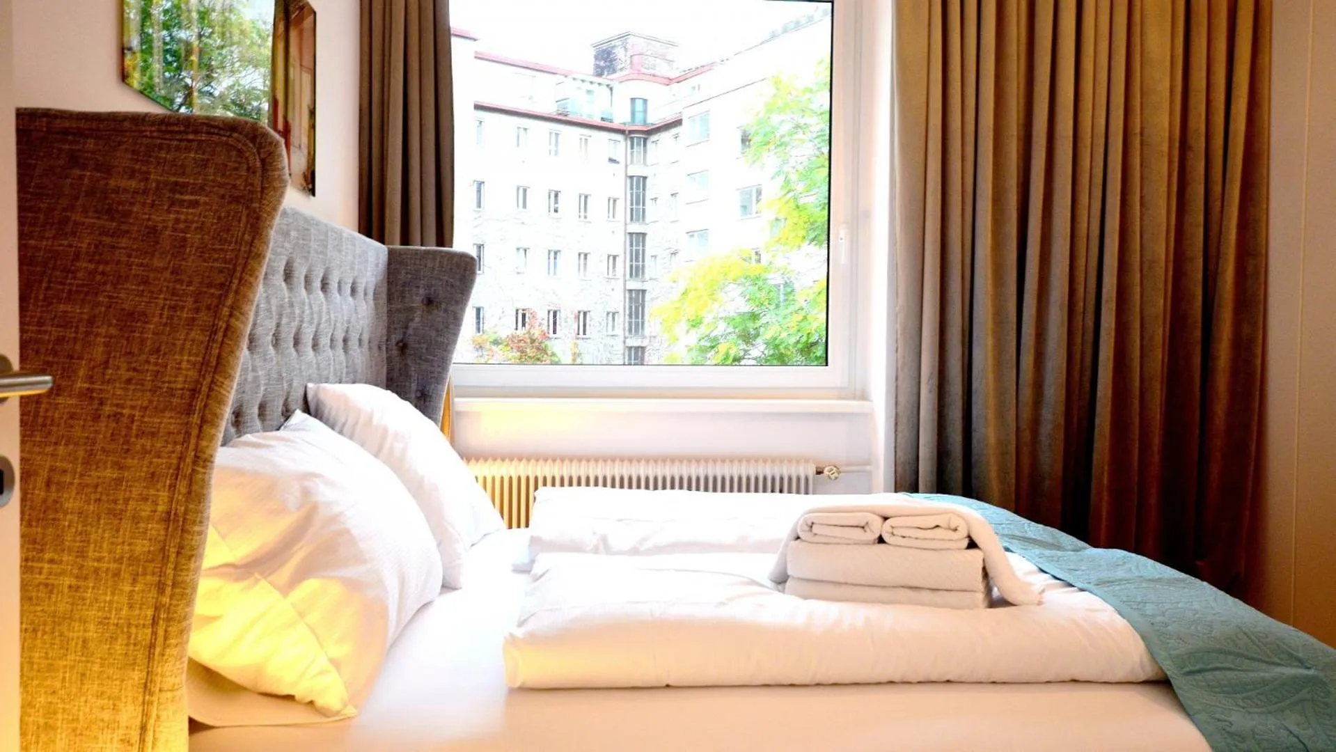 Bed in Vienna Residence, Naschmarkt - Karlsplatz