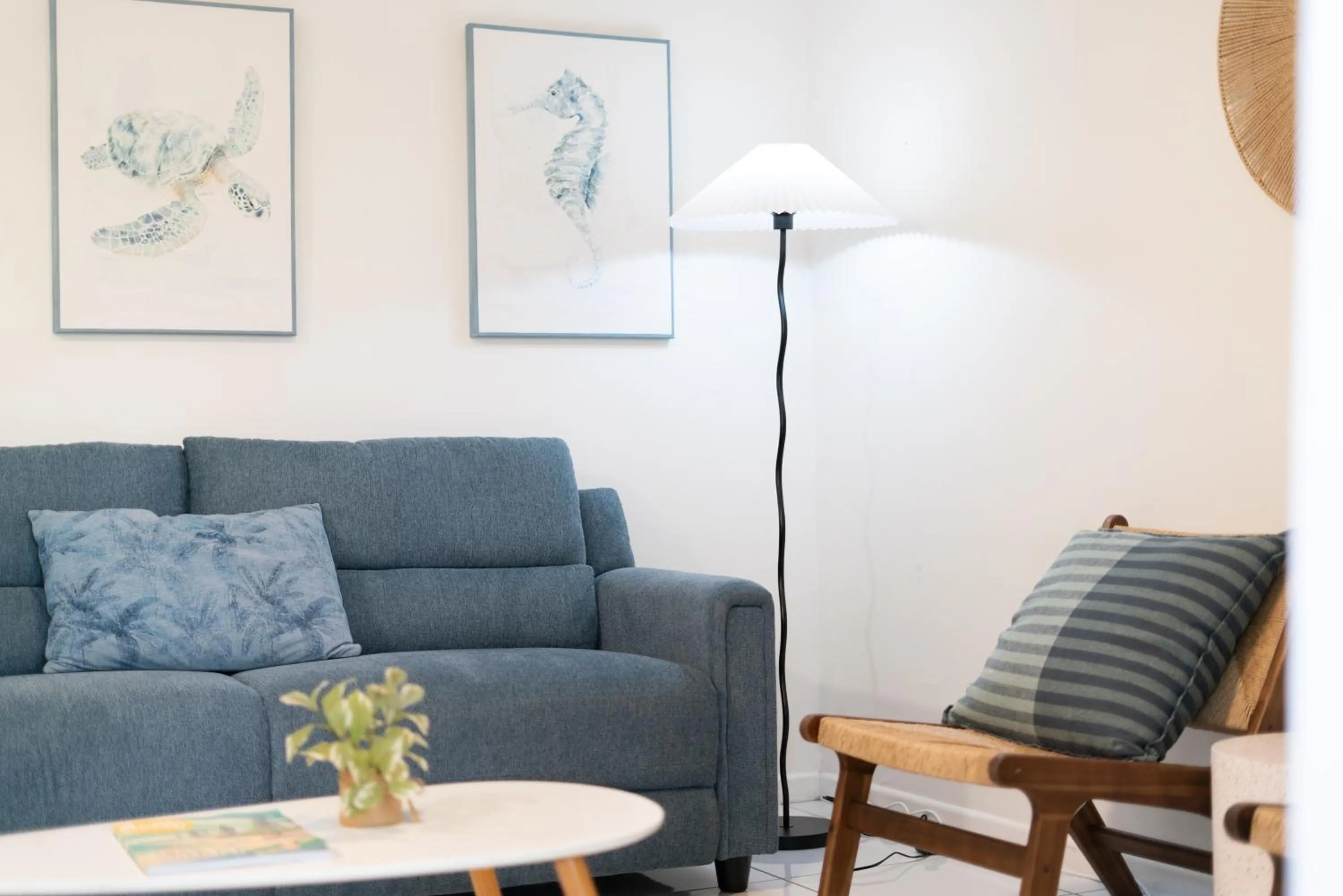 Living room in Beachcomber Peregian Beach