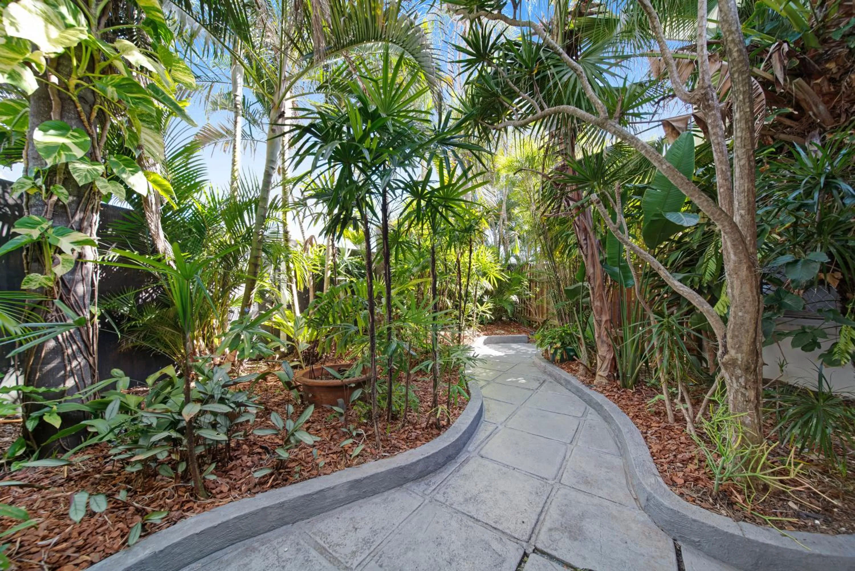 Garden in Beachcomber Peregian Beach