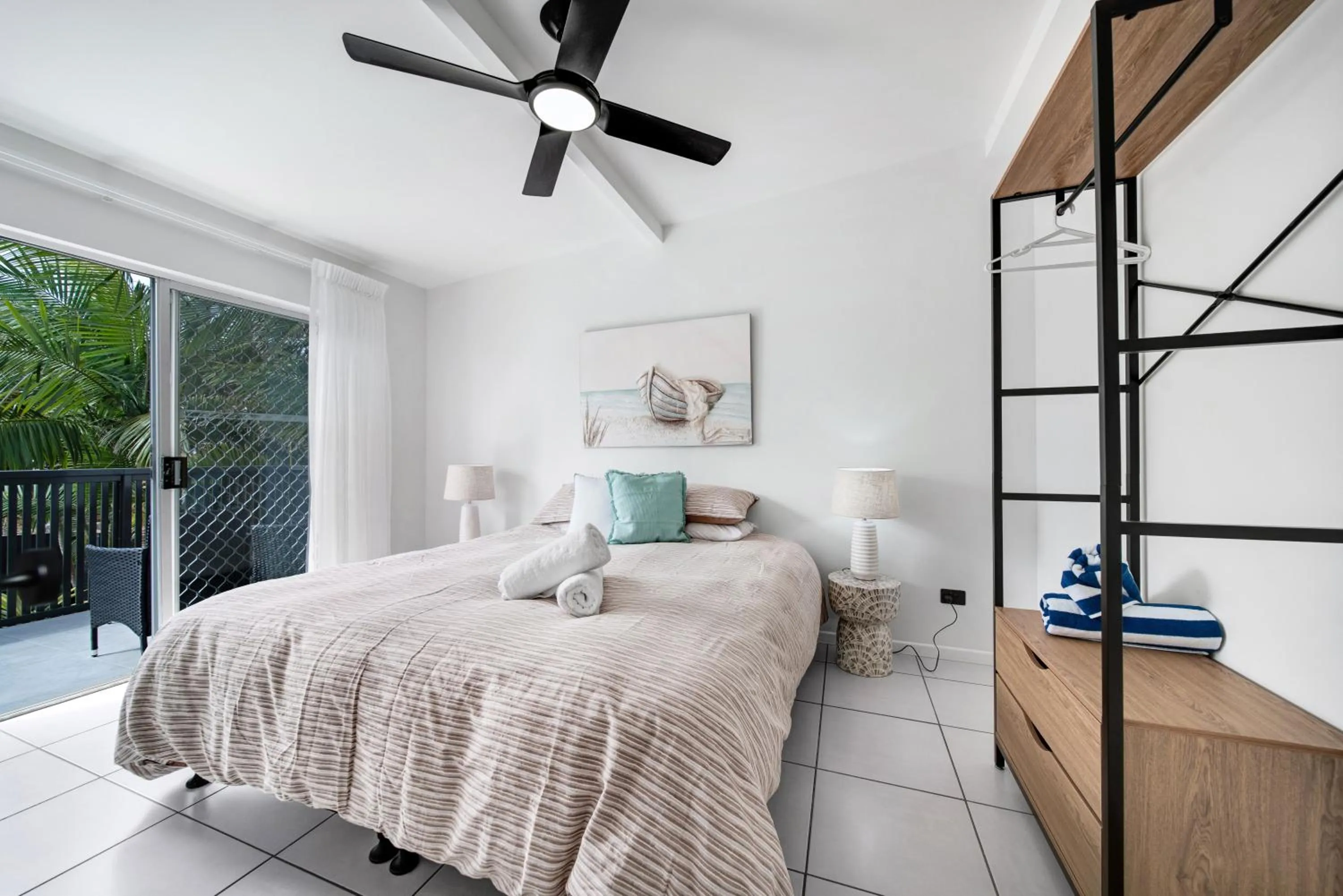 Bed in Beachcomber Peregian Beach