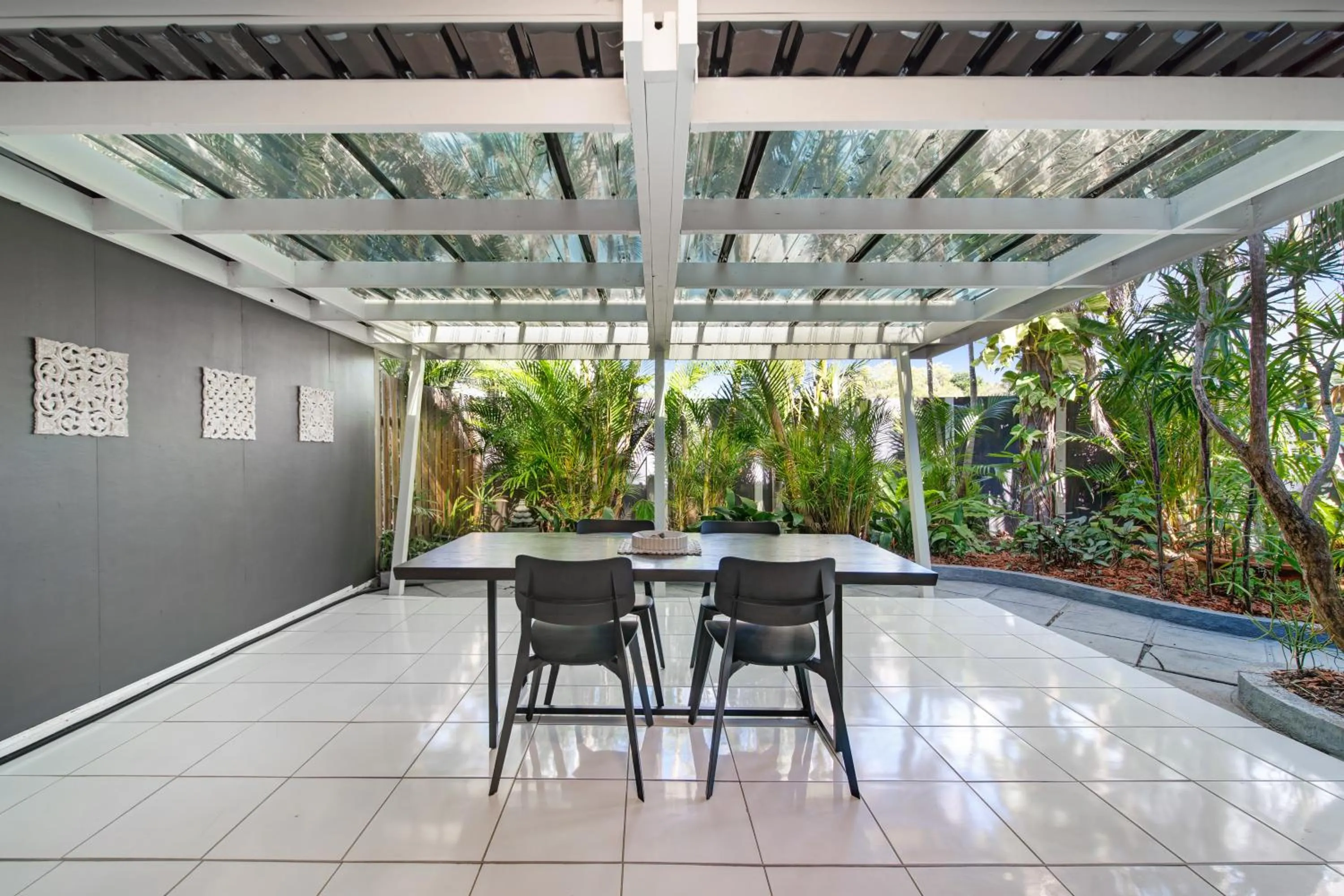 Patio in Beachcomber Peregian Beach