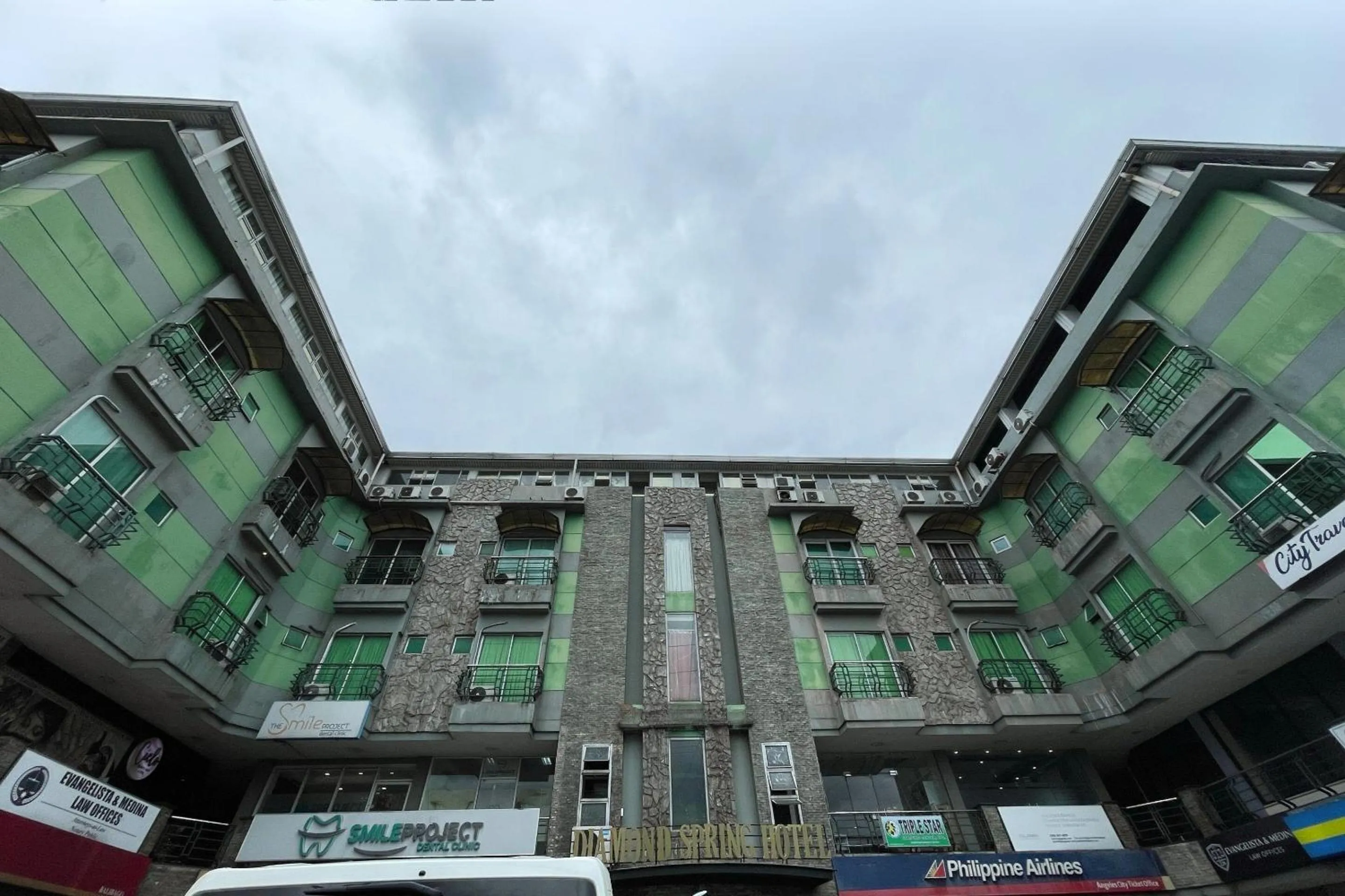 Property building in Diamond Spring Hotel Angeles