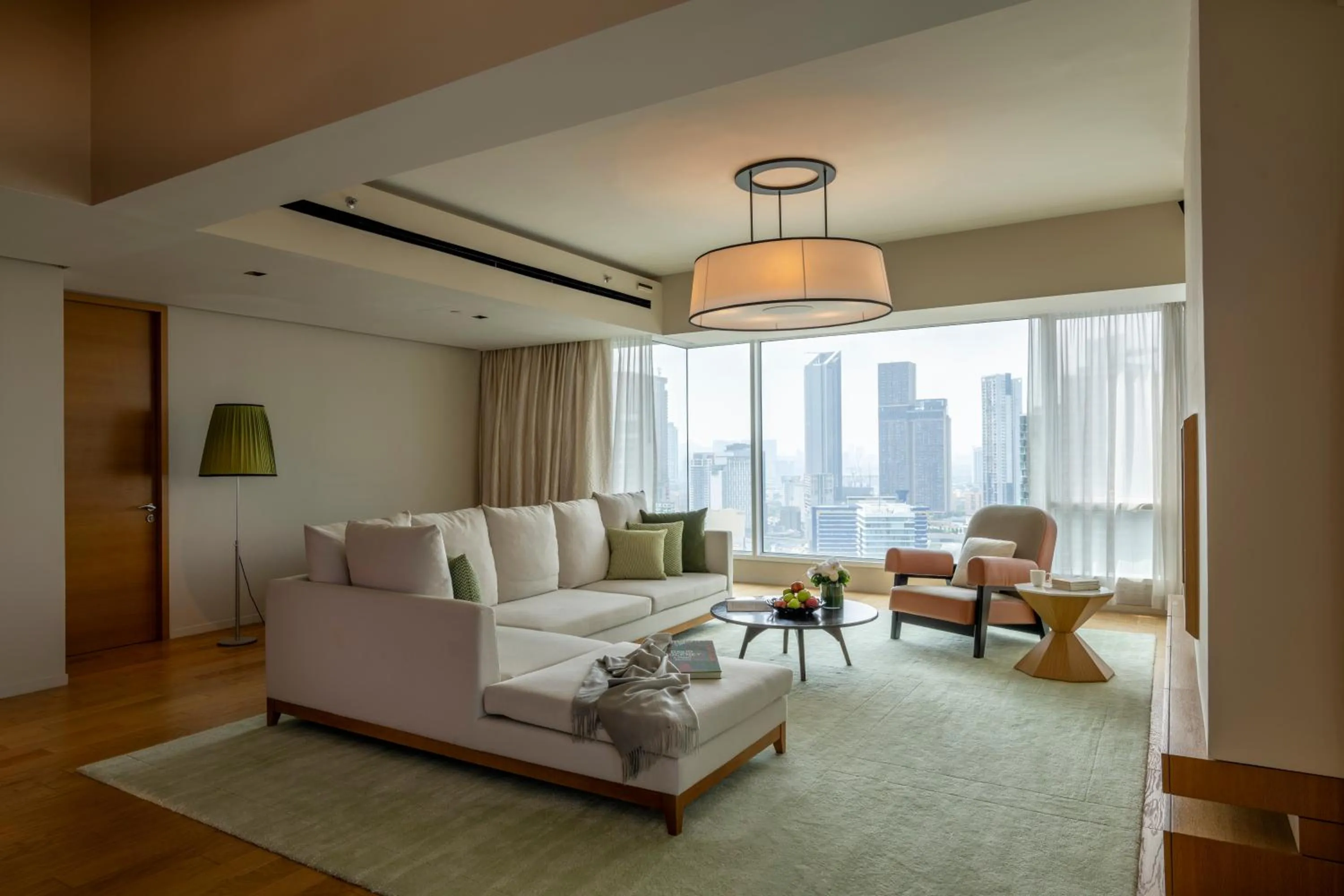 Living room in Lanson Place Bukit Ceylon