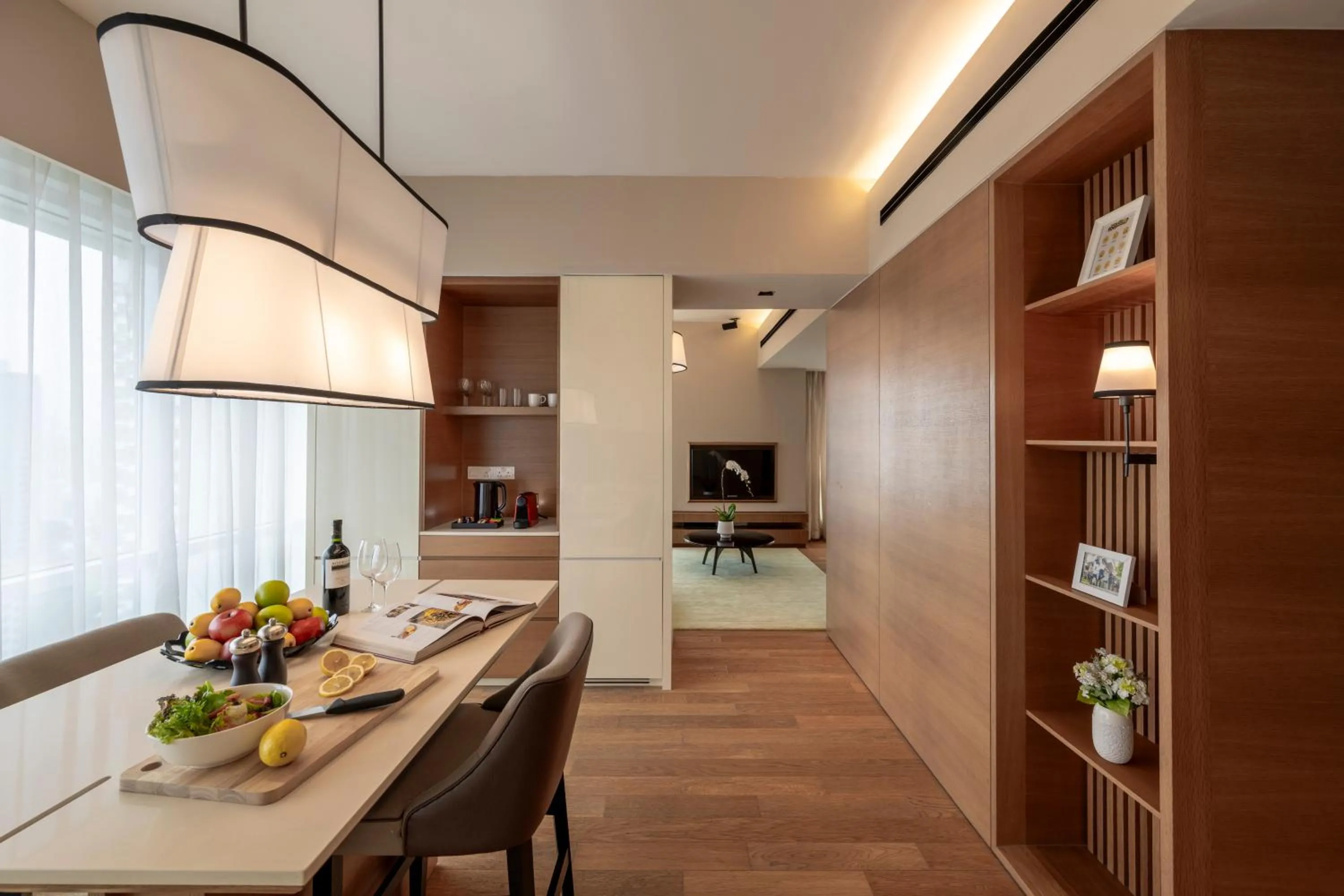 Kitchen or kitchenette in Lanson Place Bukit Ceylon