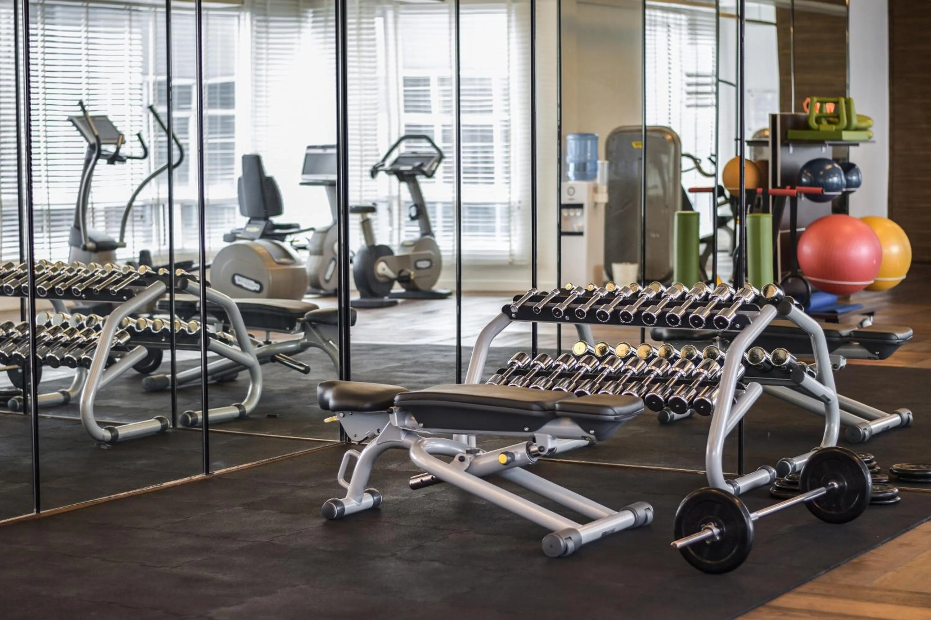 Fitness centre/facilities in Lanson Place Bukit Ceylon