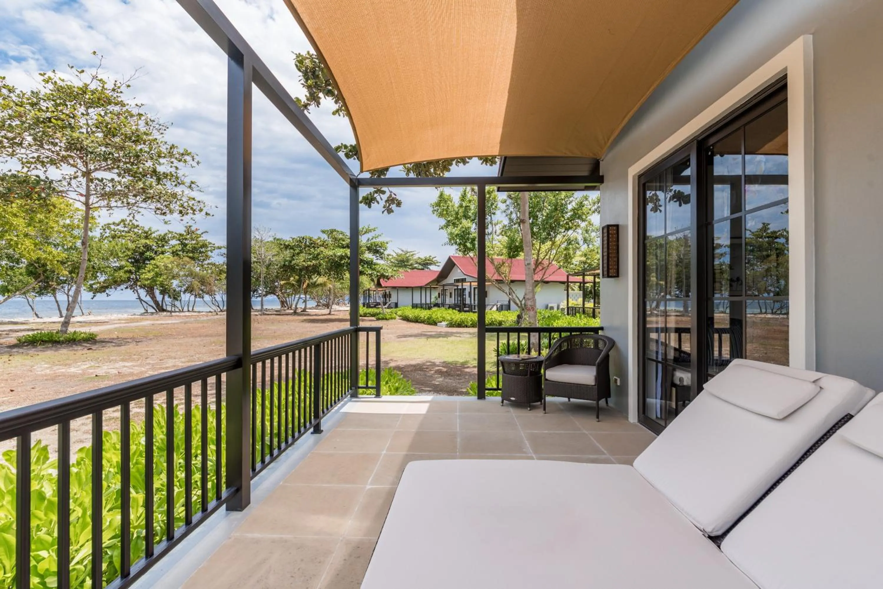 Patio in Dusit Thani Lubi Plantation Resort