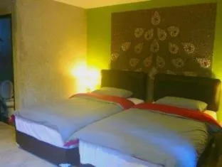 Bed in The Curve Residence