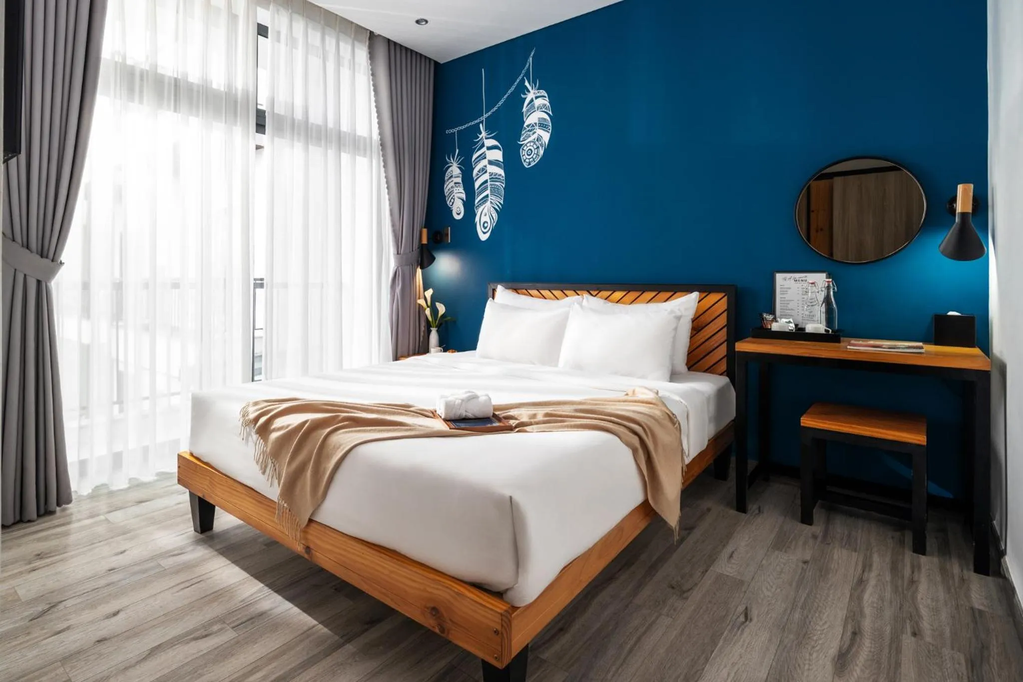 Photo of the whole room, Bed in Canary Dalat Hotel