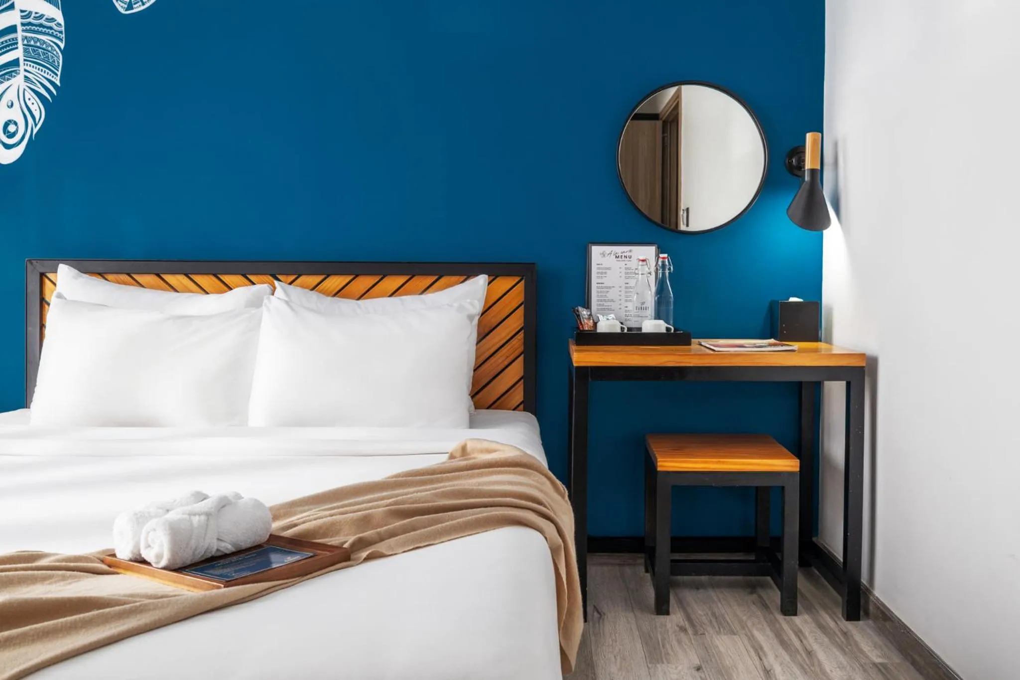 Bed in Canary Dalat Hotel