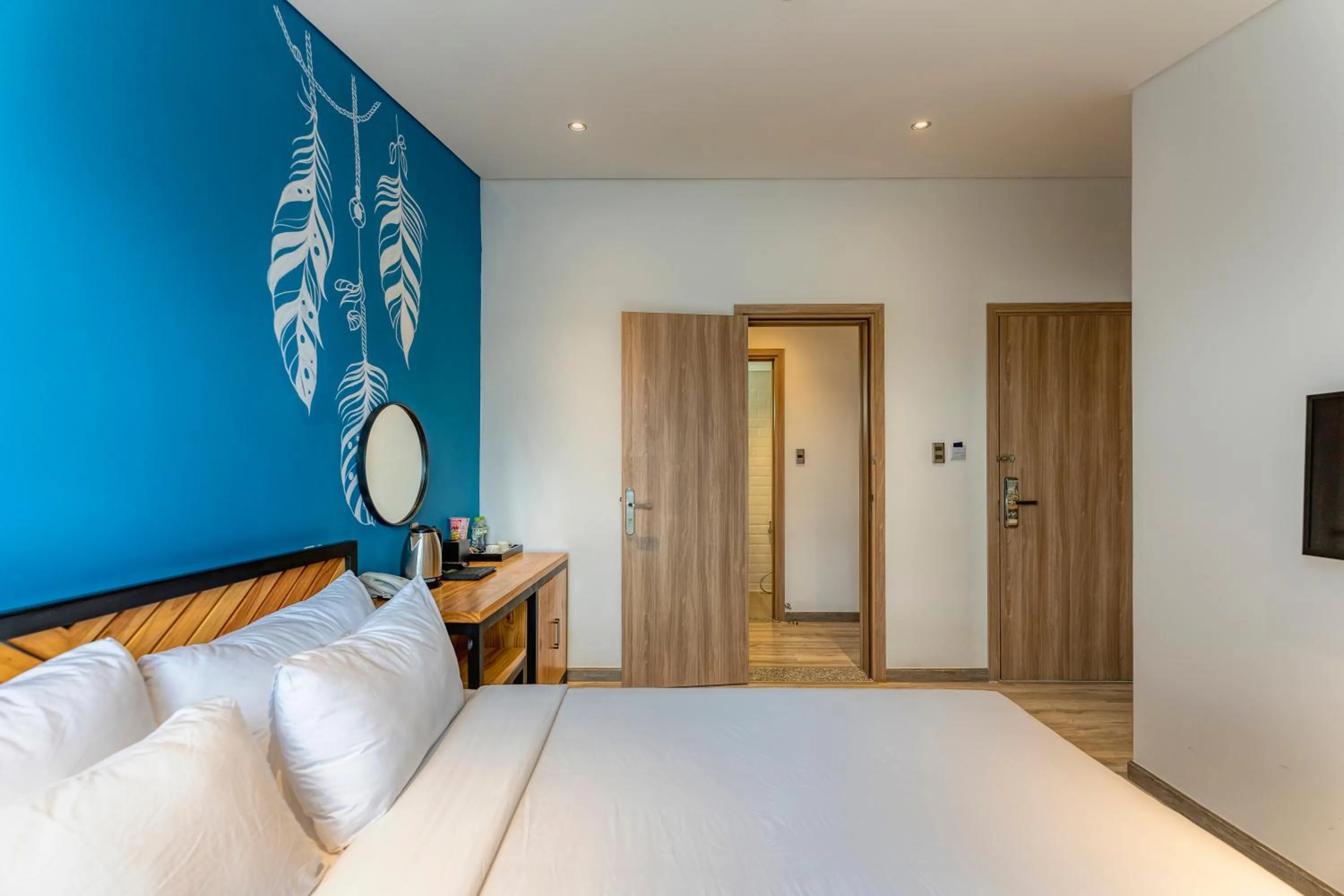 Photo of the whole room, Bed in Canary Dalat Hotel