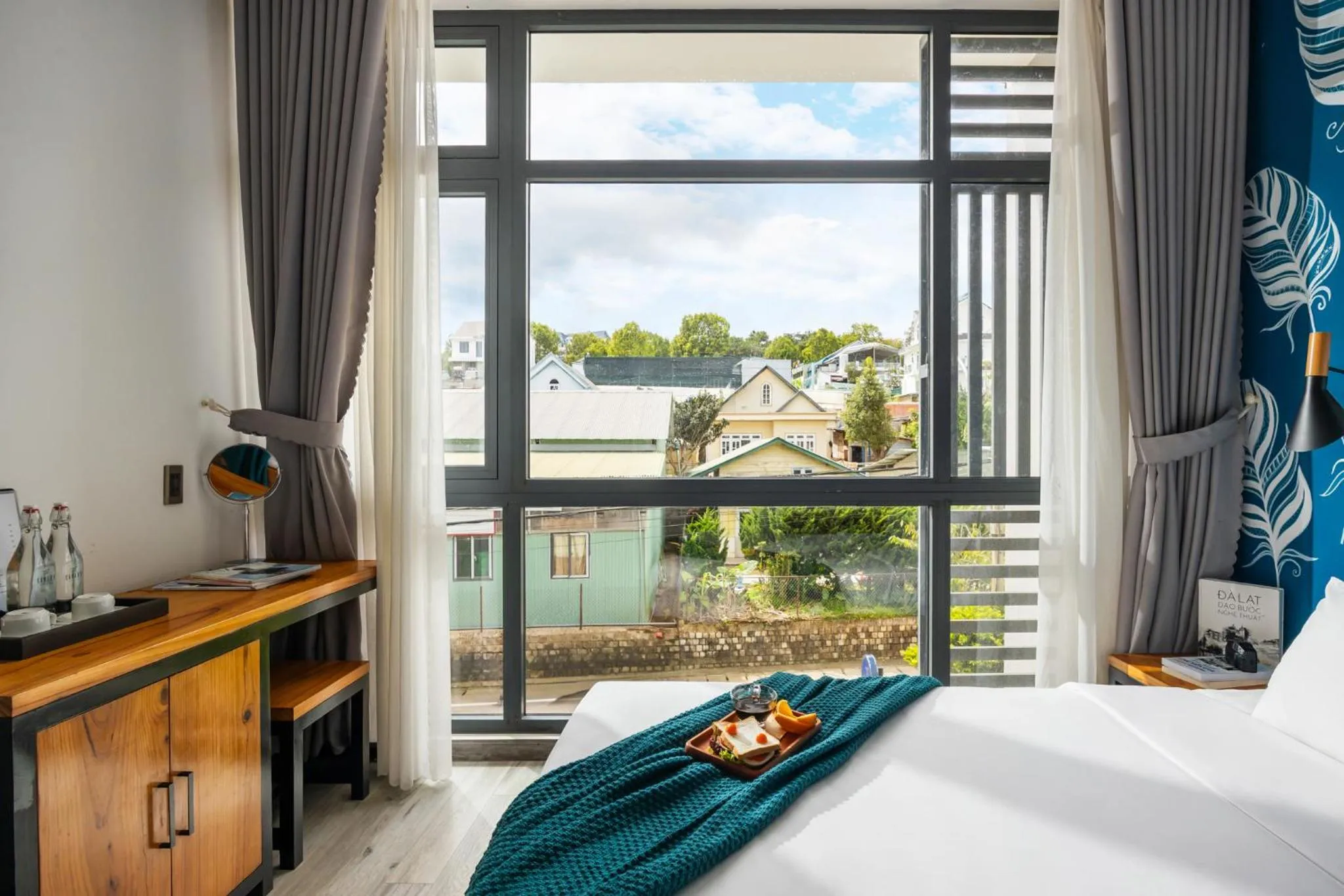 Bed in Canary Dalat Hotel