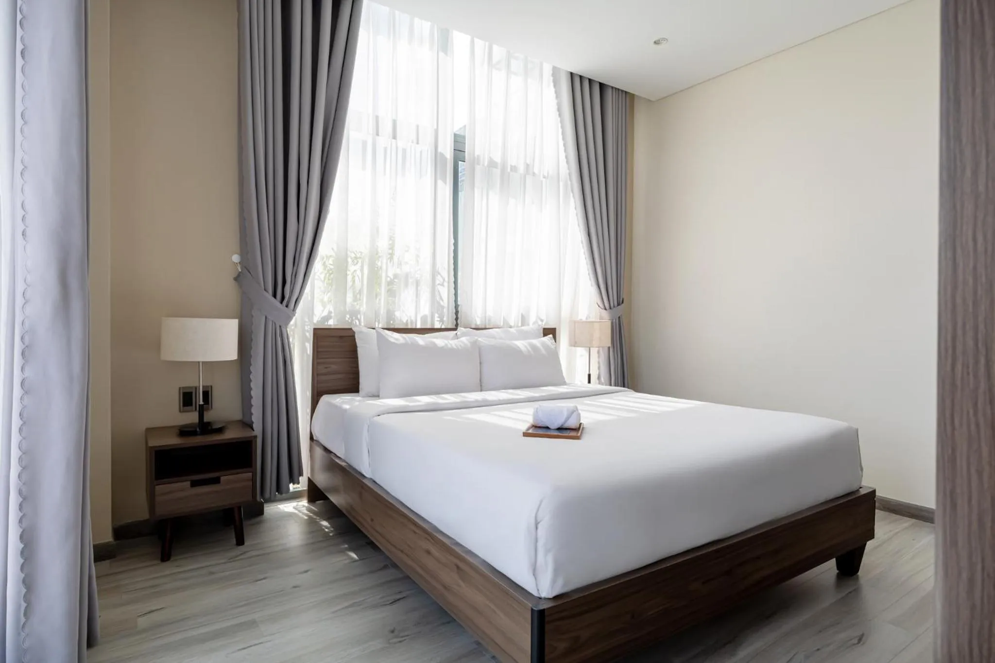 Bed in Canary Dalat Hotel