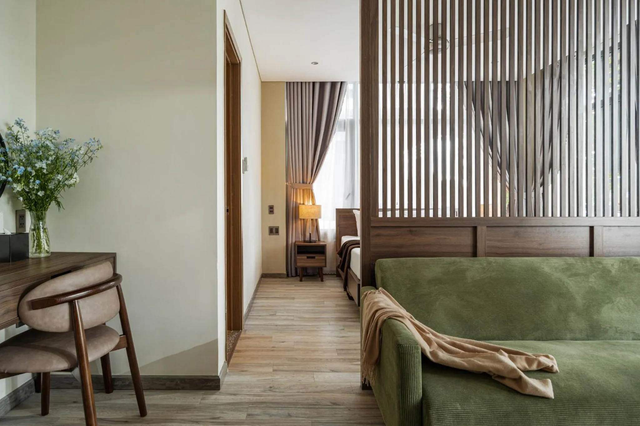 Seating area in Canary Dalat Hotel