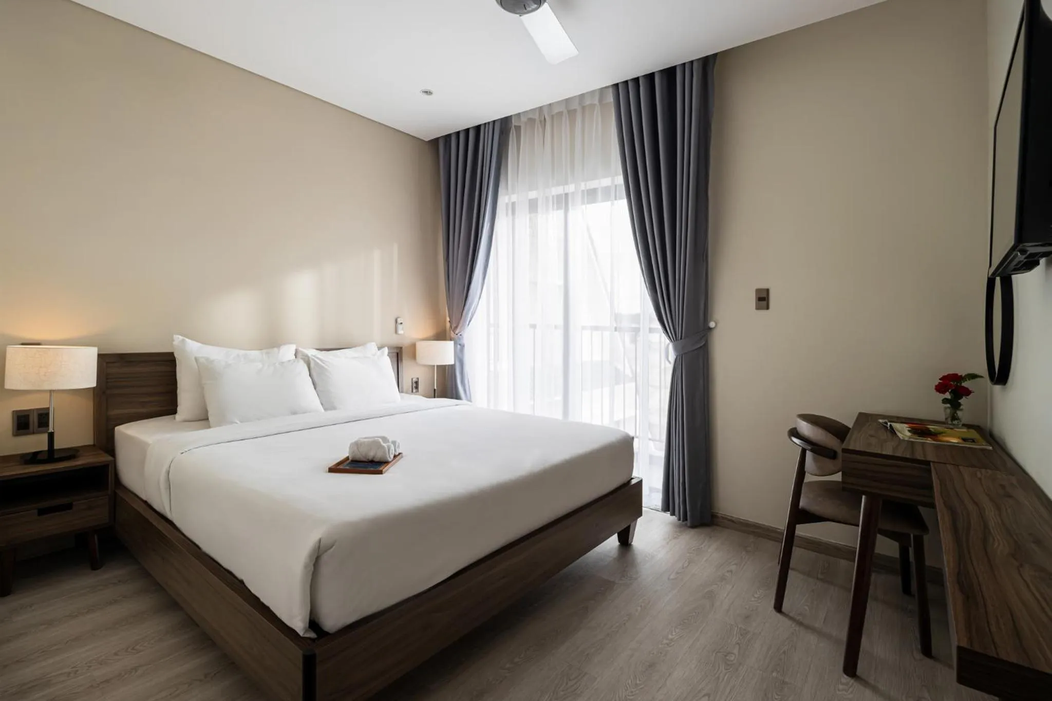 Photo of the whole room, Bed in Canary Dalat Hotel