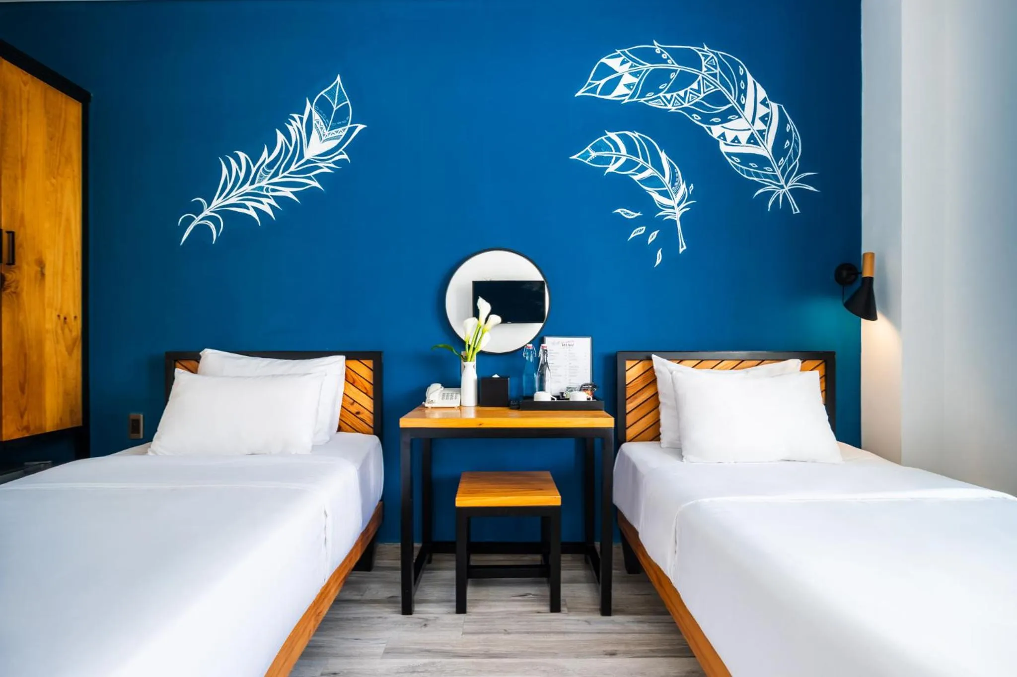 Bed in Canary Dalat Hotel