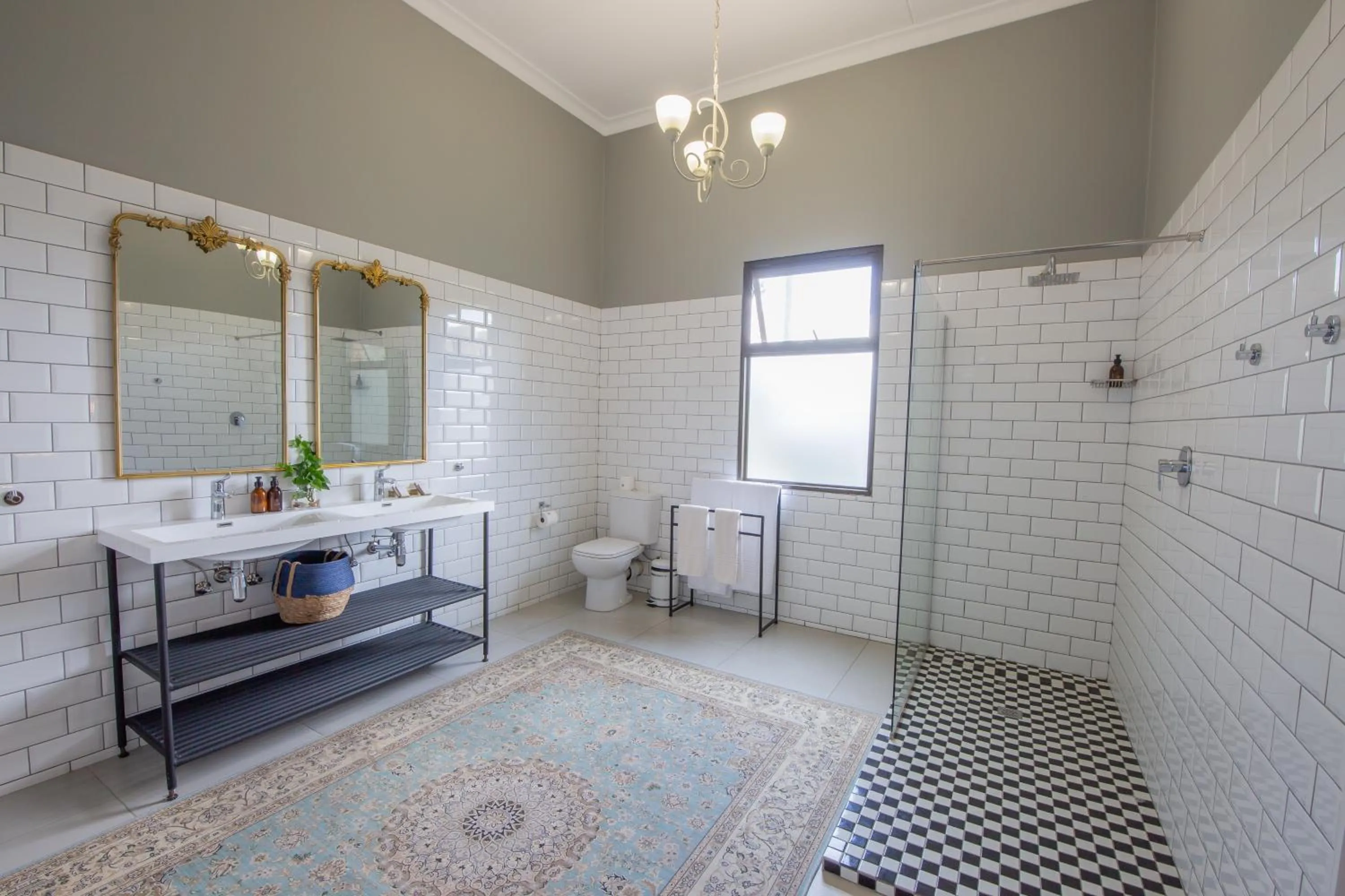 Shower in Droombos Boutique Hotel