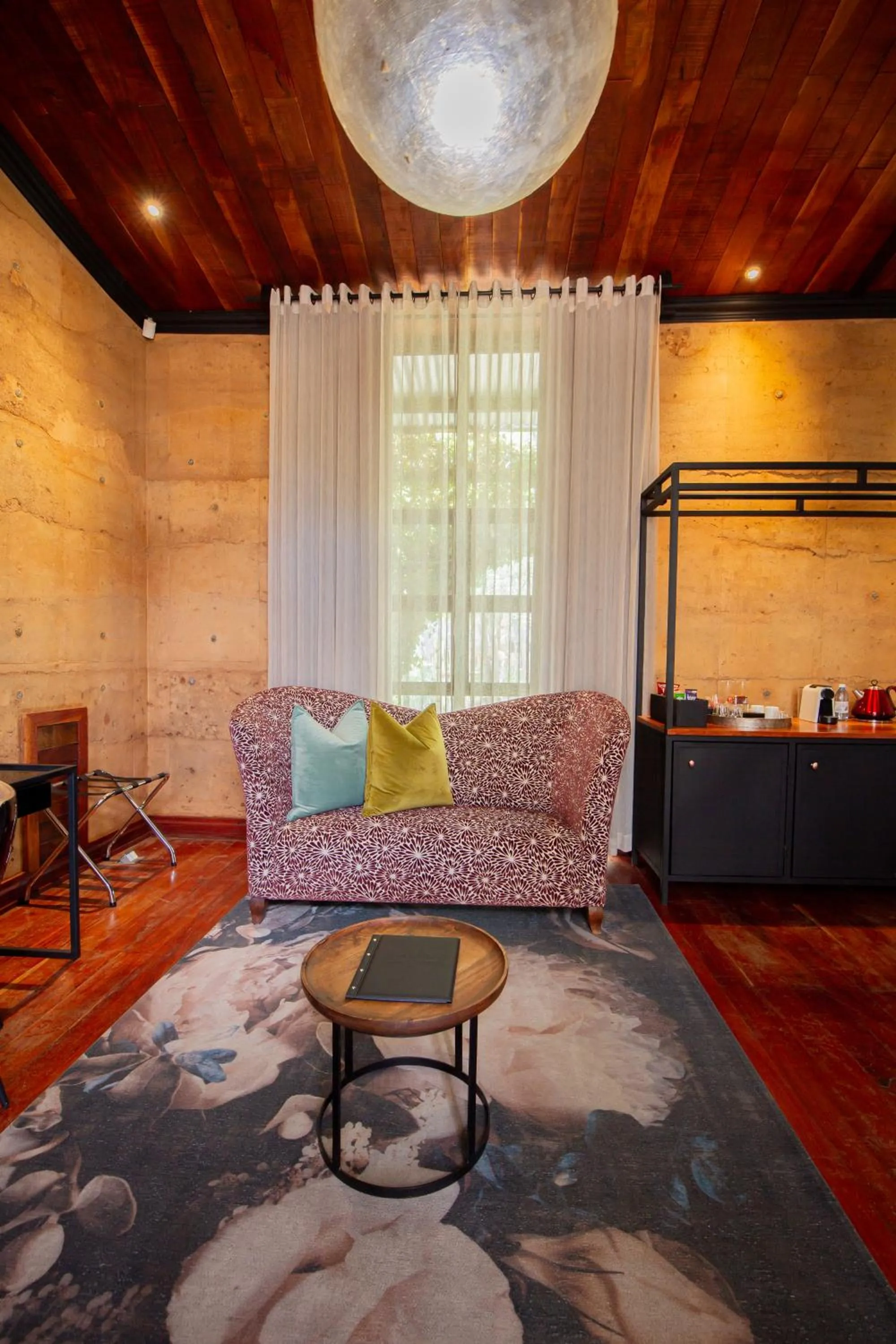 Seating area in Droombos Boutique Hotel