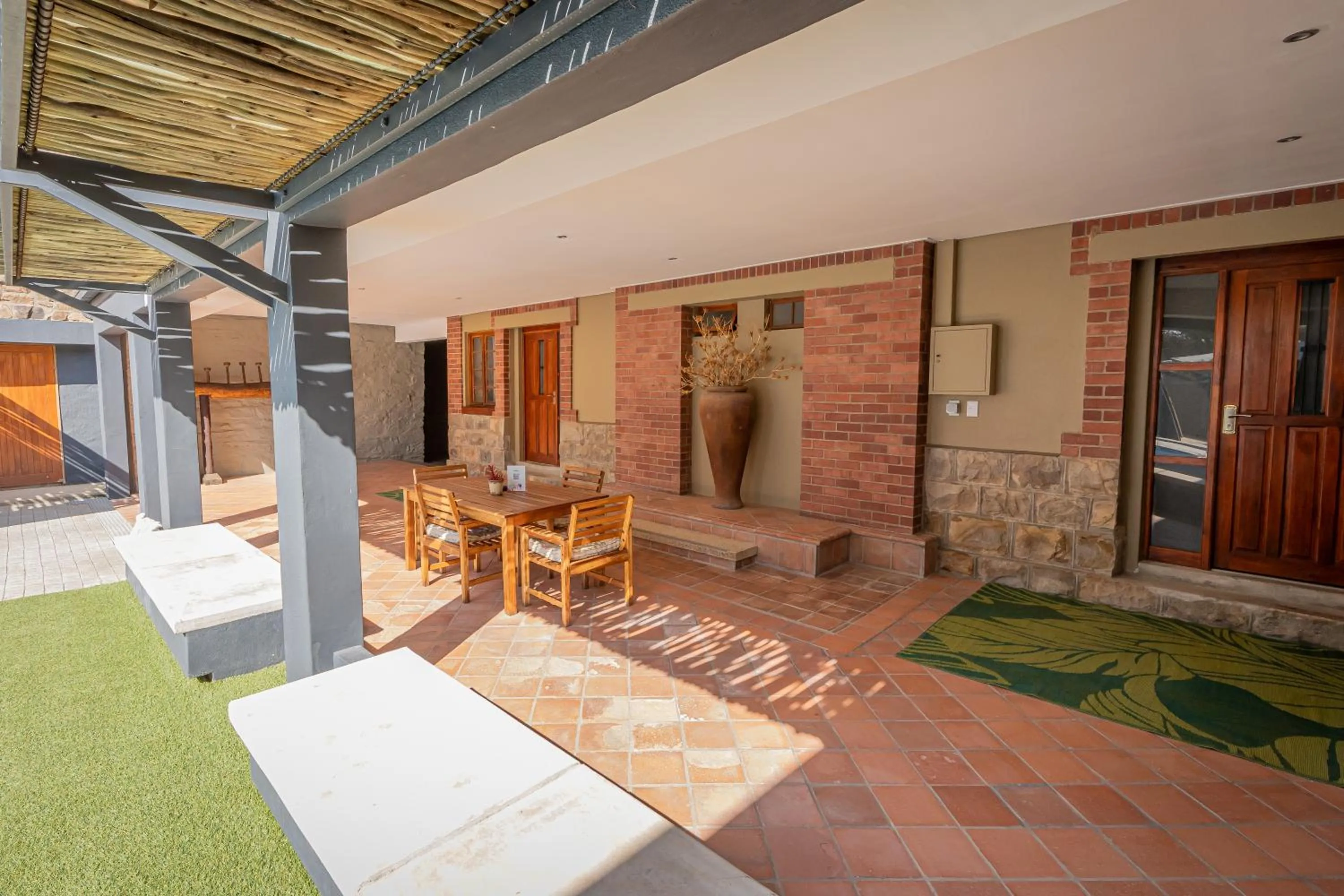 Patio in Droombos Boutique Hotel