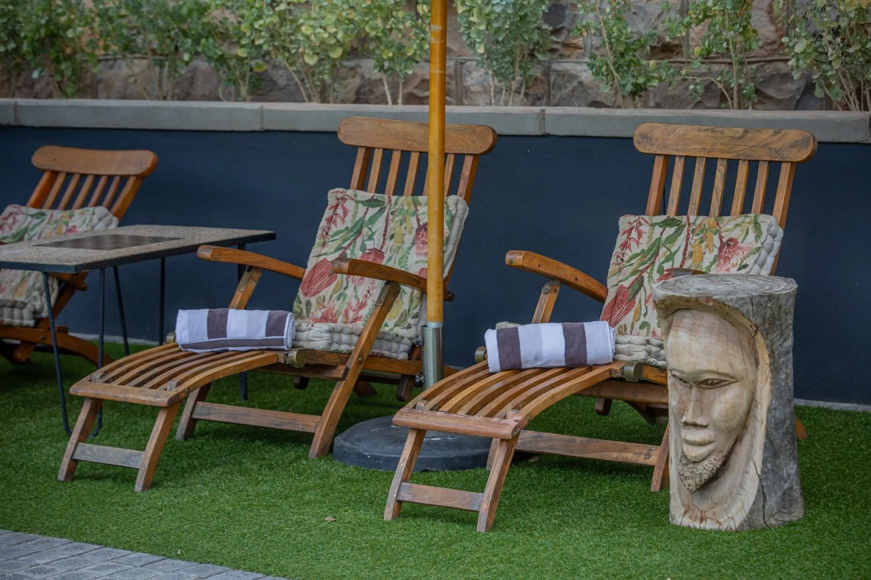 Seating area in Droombos Boutique Hotel
