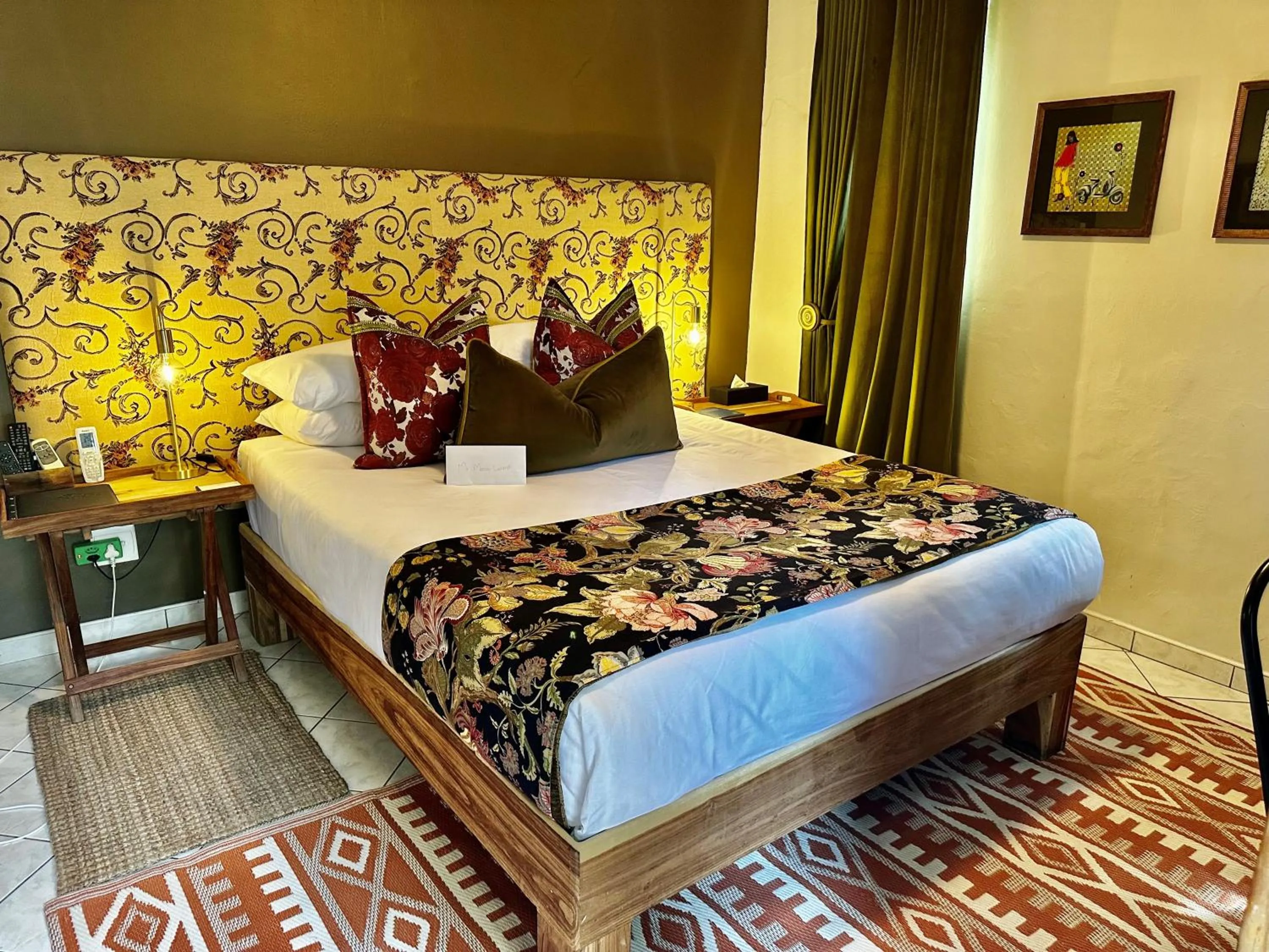 Bed in Droombos Boutique Hotel