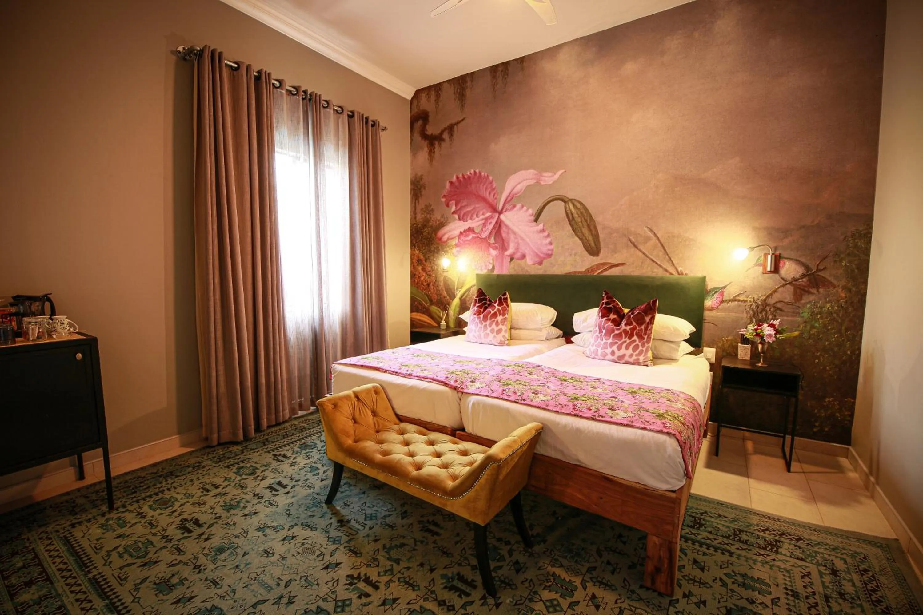 Bed in Droombos Boutique Hotel