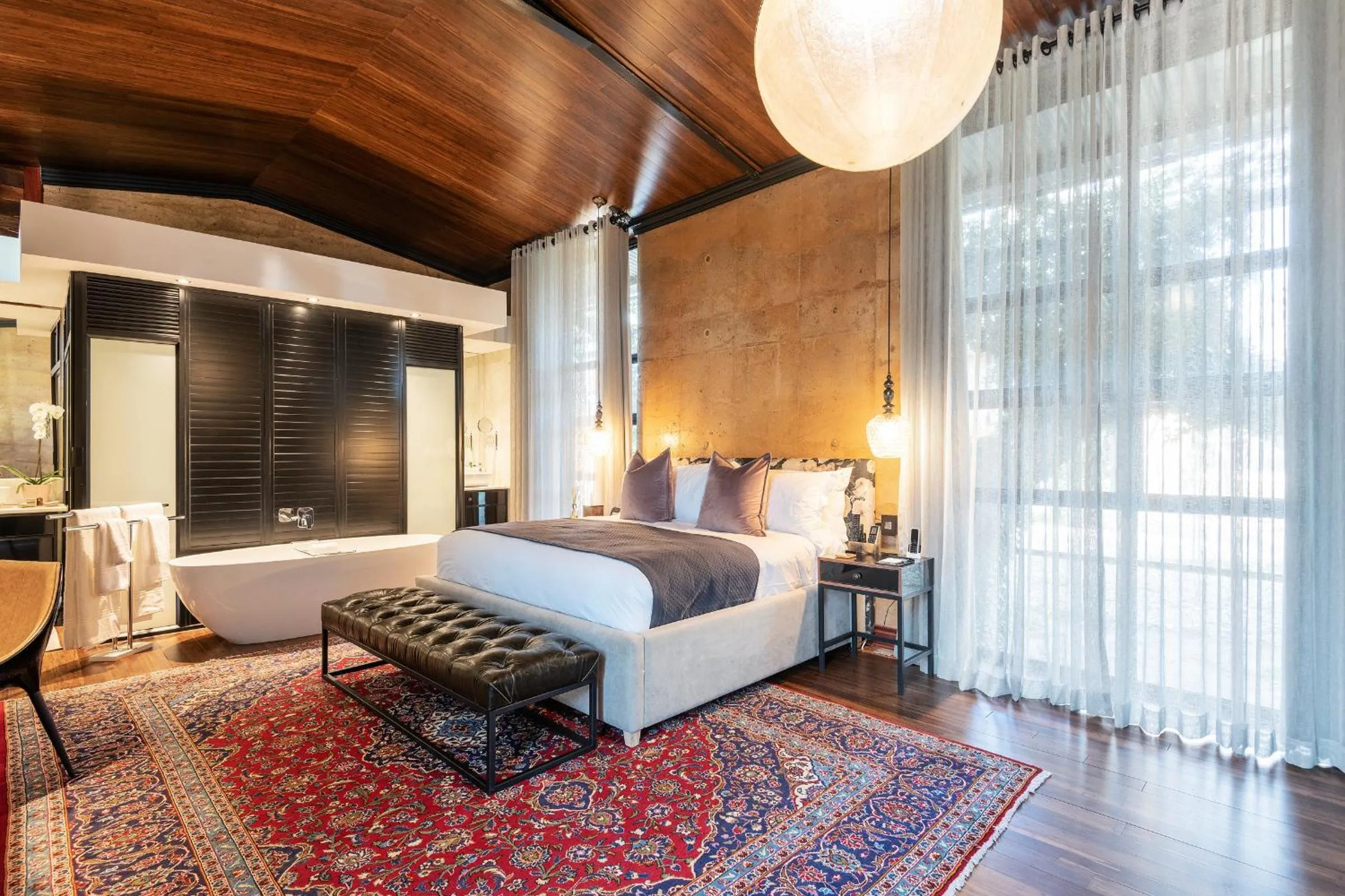 Bed in Droombos Boutique Hotel