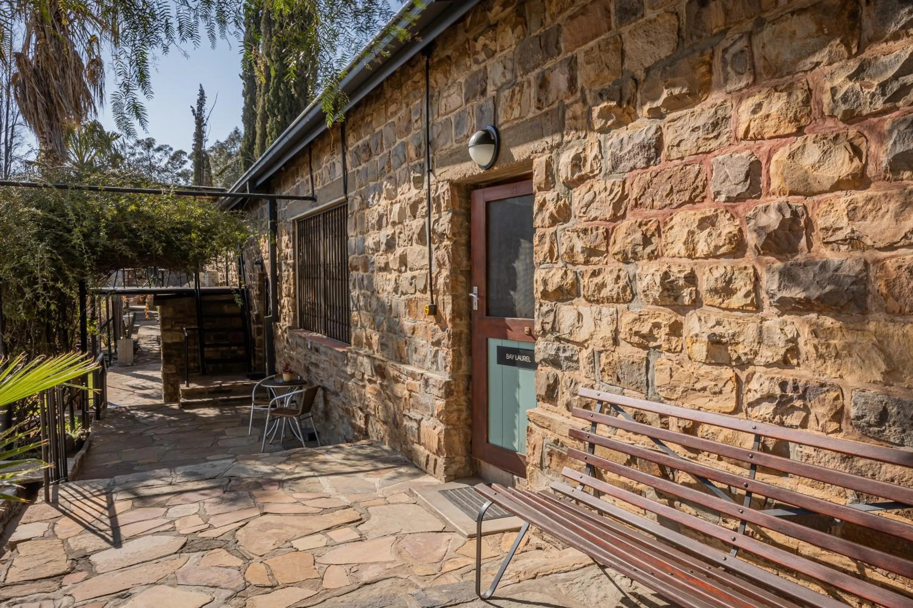 Patio in Droombos Boutique Hotel