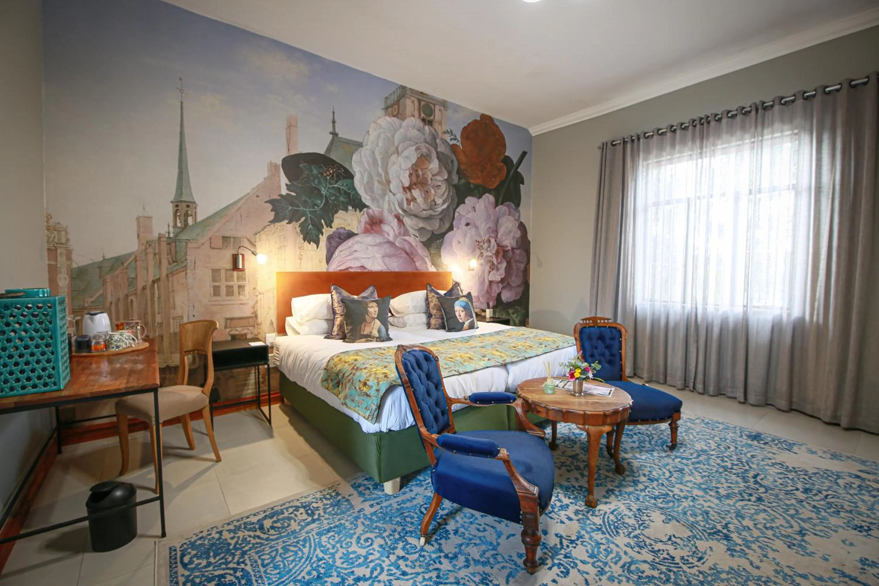 Bed in Droombos Boutique Hotel