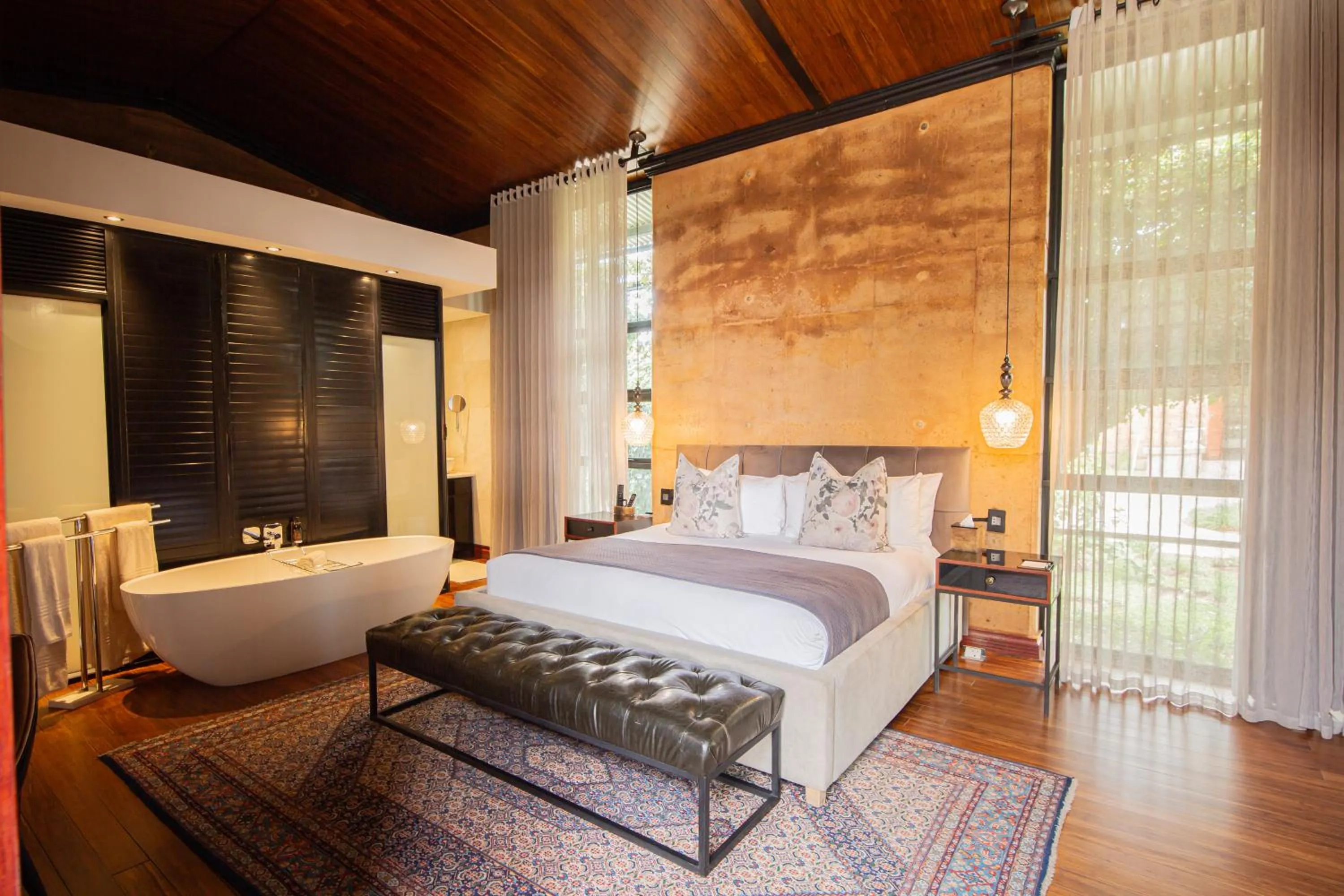 Bed in Droombos Boutique Hotel