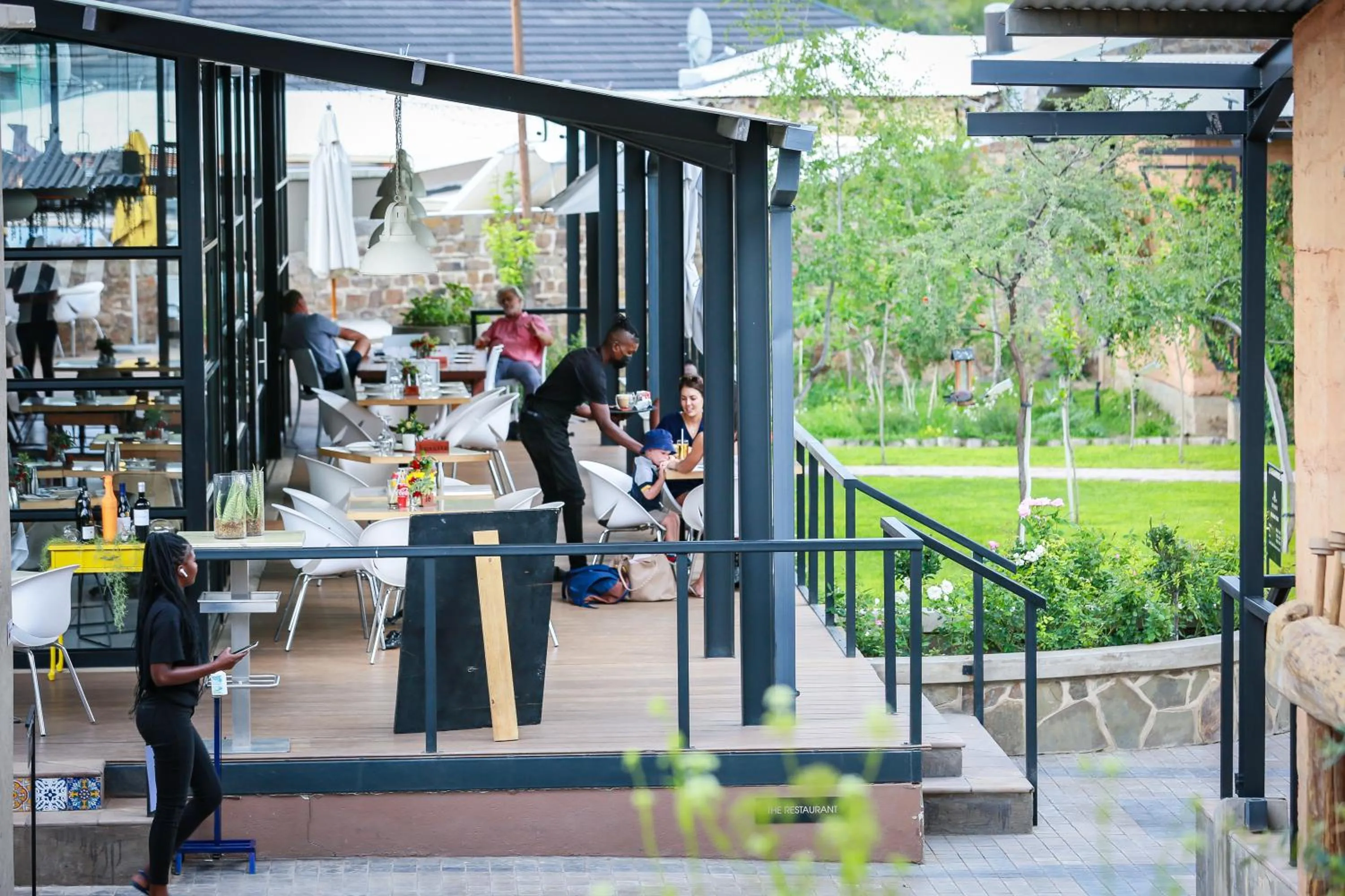 Patio in Droombos Boutique Hotel