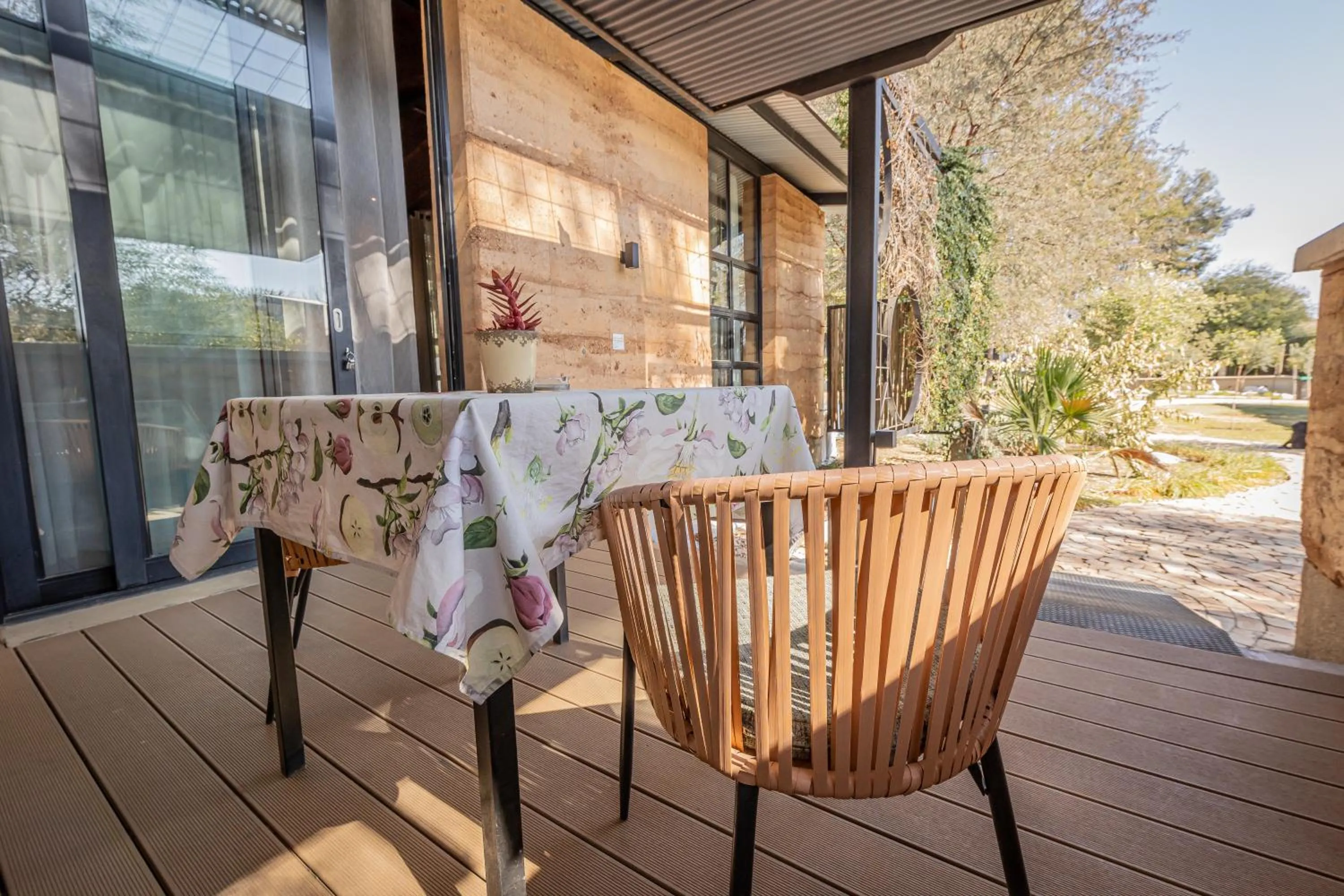 Patio in Droombos Boutique Hotel