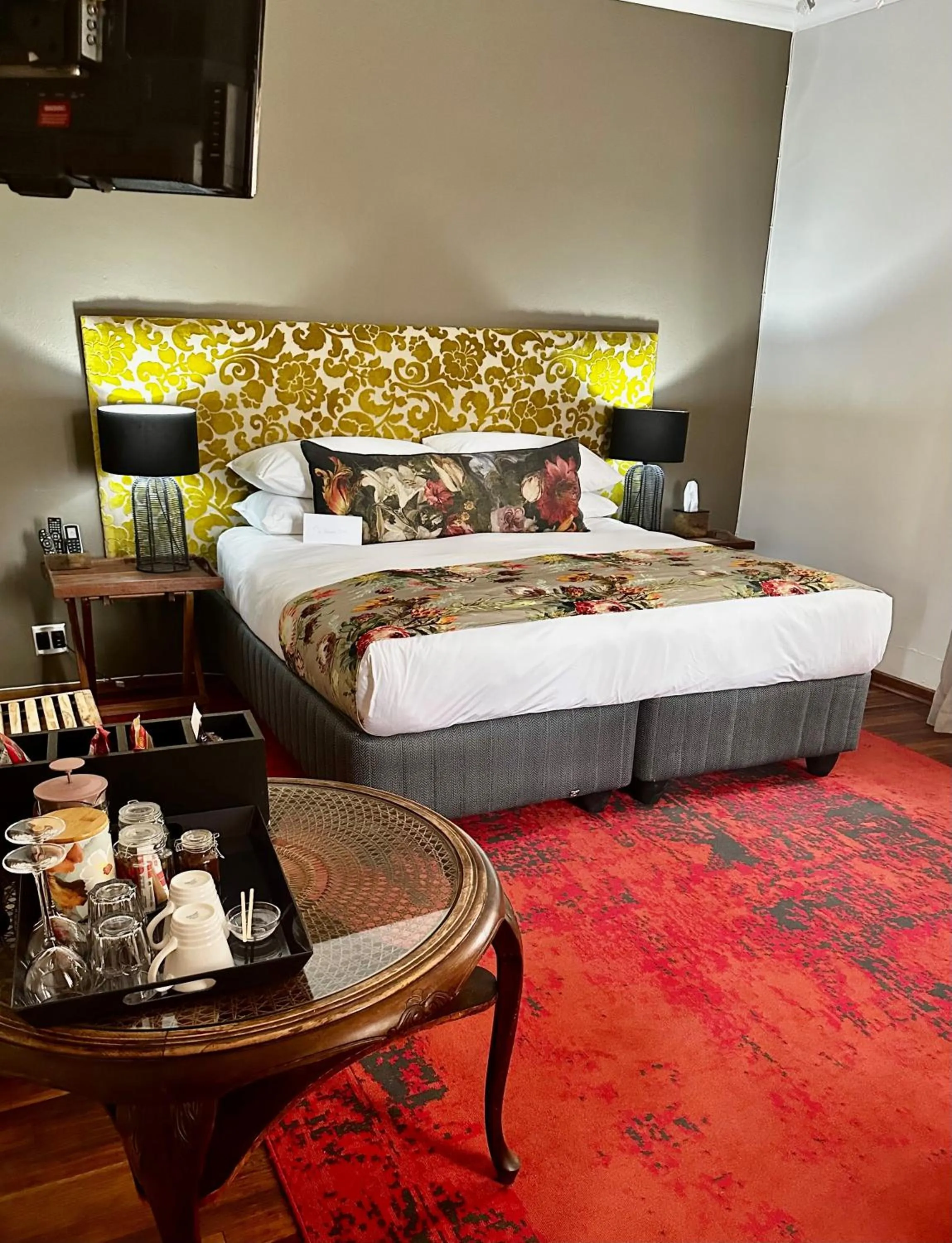 Bed in Droombos Boutique Hotel