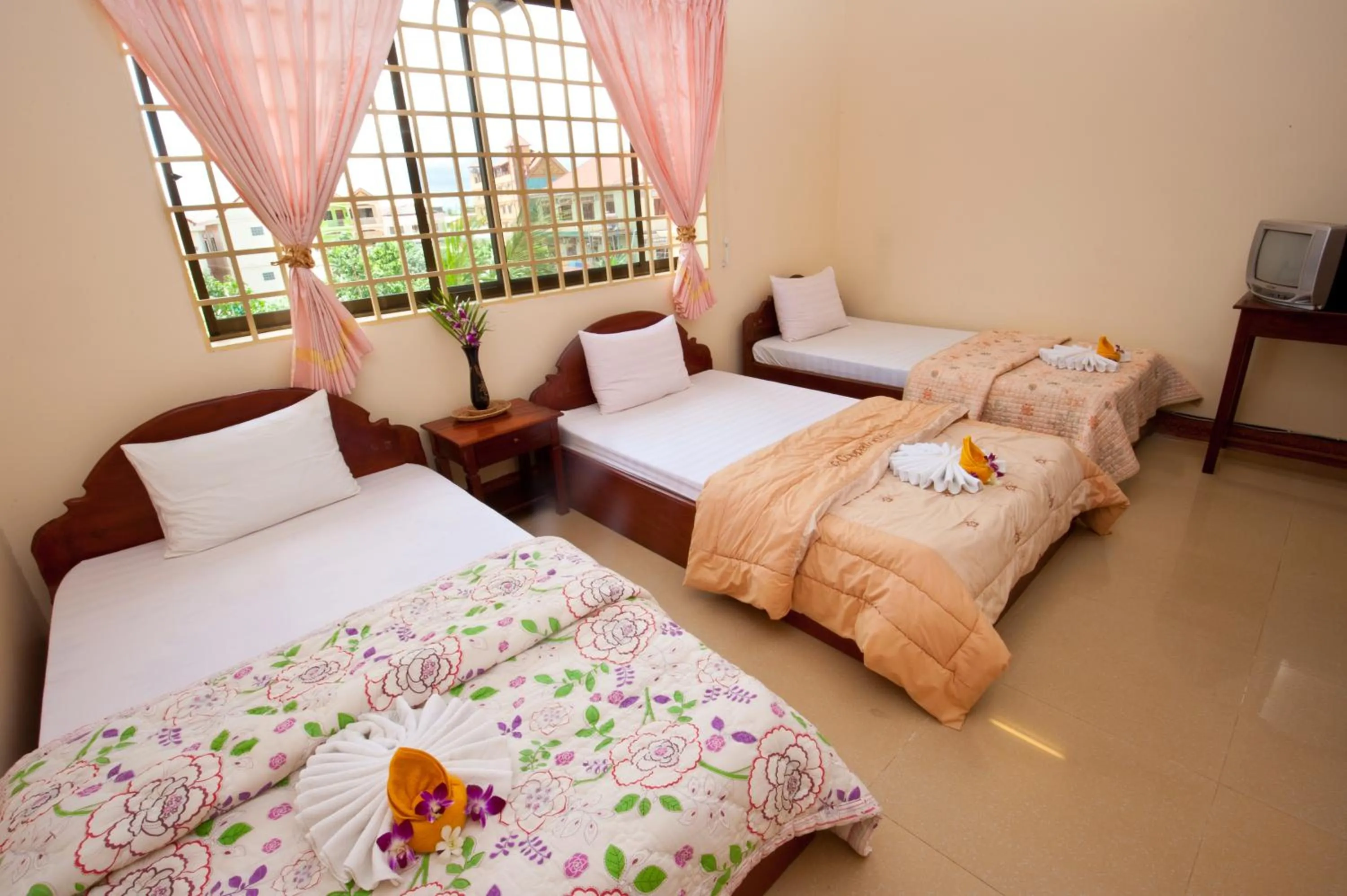 Day, Bed in Okay Guesthouse Siem Reap