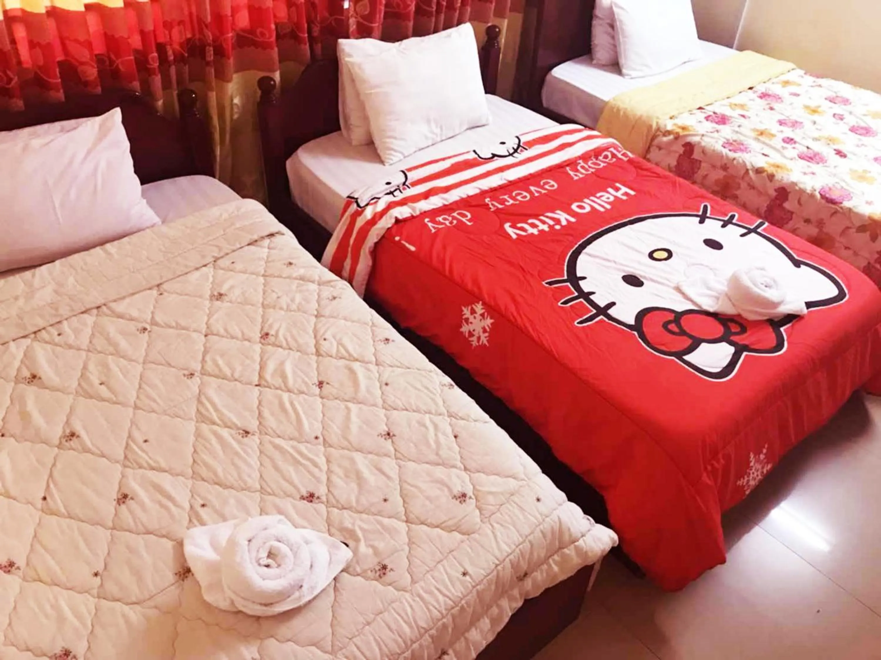 Bedroom, Bed in Okay Guesthouse Siem Reap